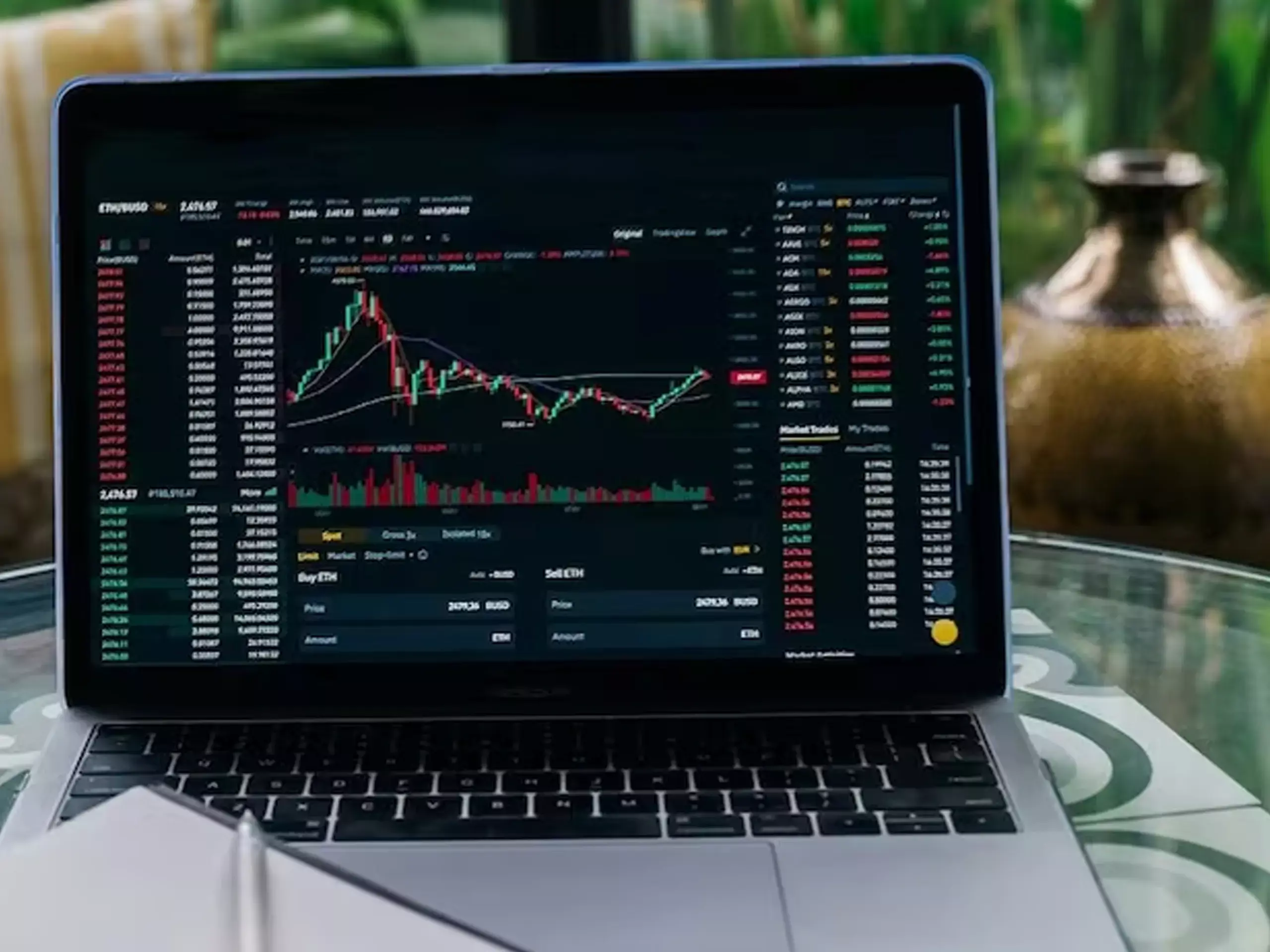 Domestic market trading flat