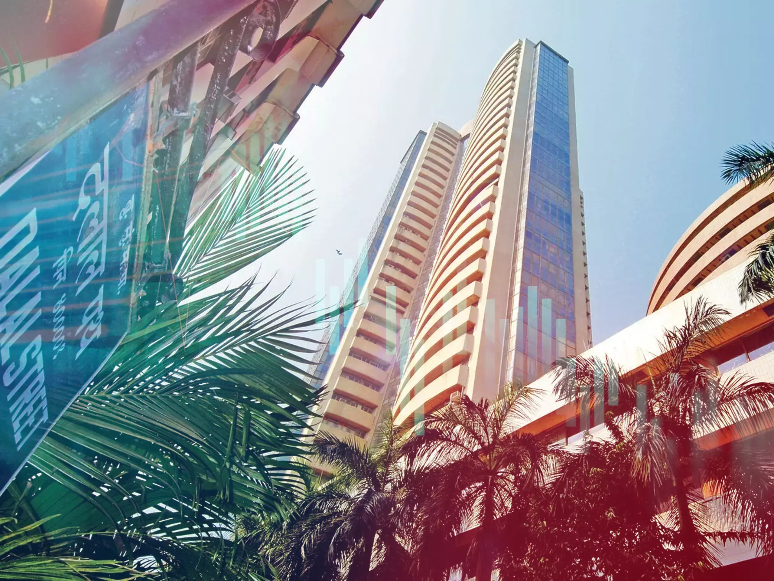 market closes in the red after volatility