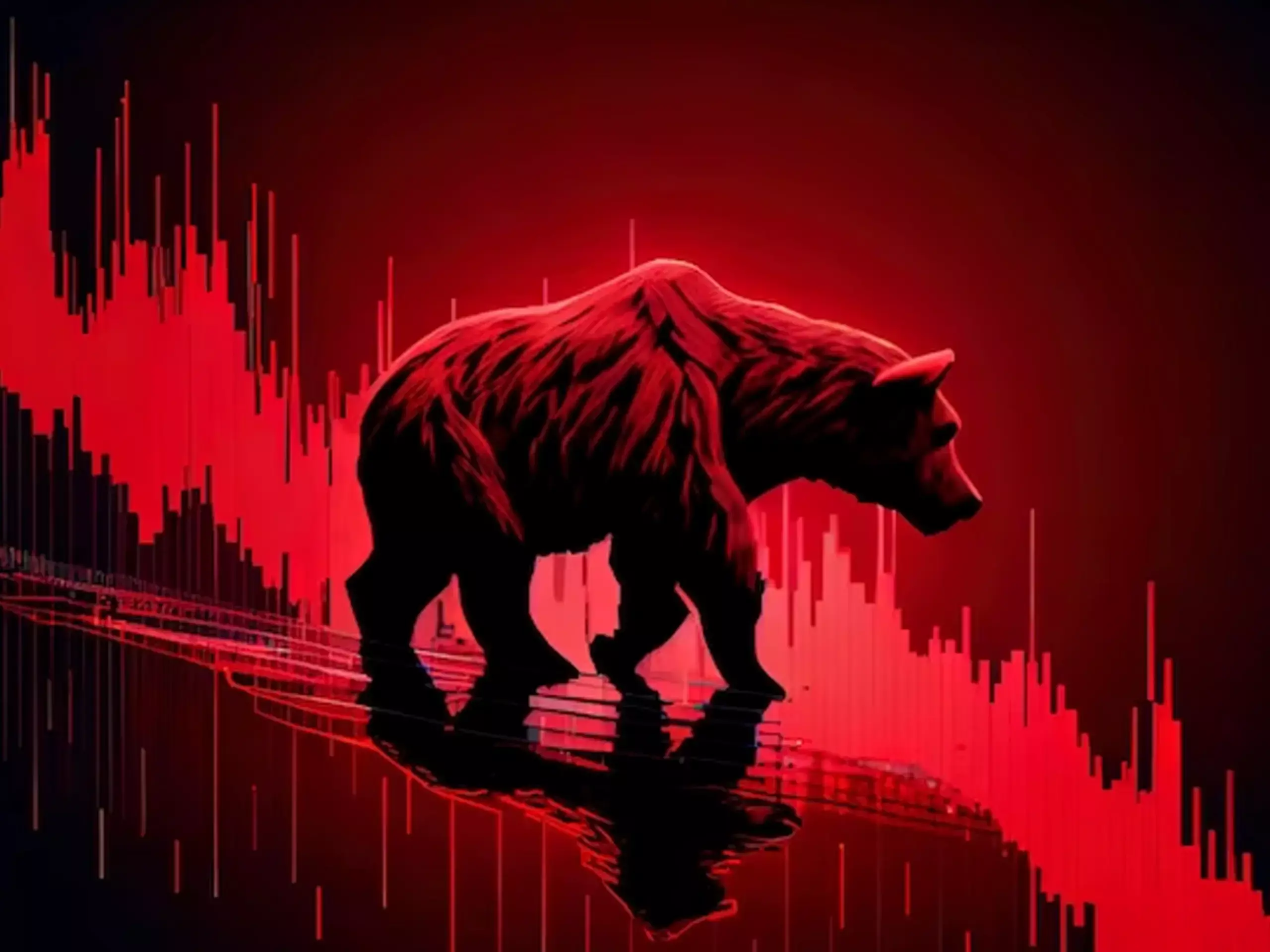 കരടികൾ കൈയേറിയ ദലാൽ തെരുവ്; ഇടിവ് തുടർന്ന് സൂചികകൾ കരടികൾ കൈയേറിയ ദലാൽ തെരുവ്; ഇടിവ് തുടർന്ന് സൂചികകൾ