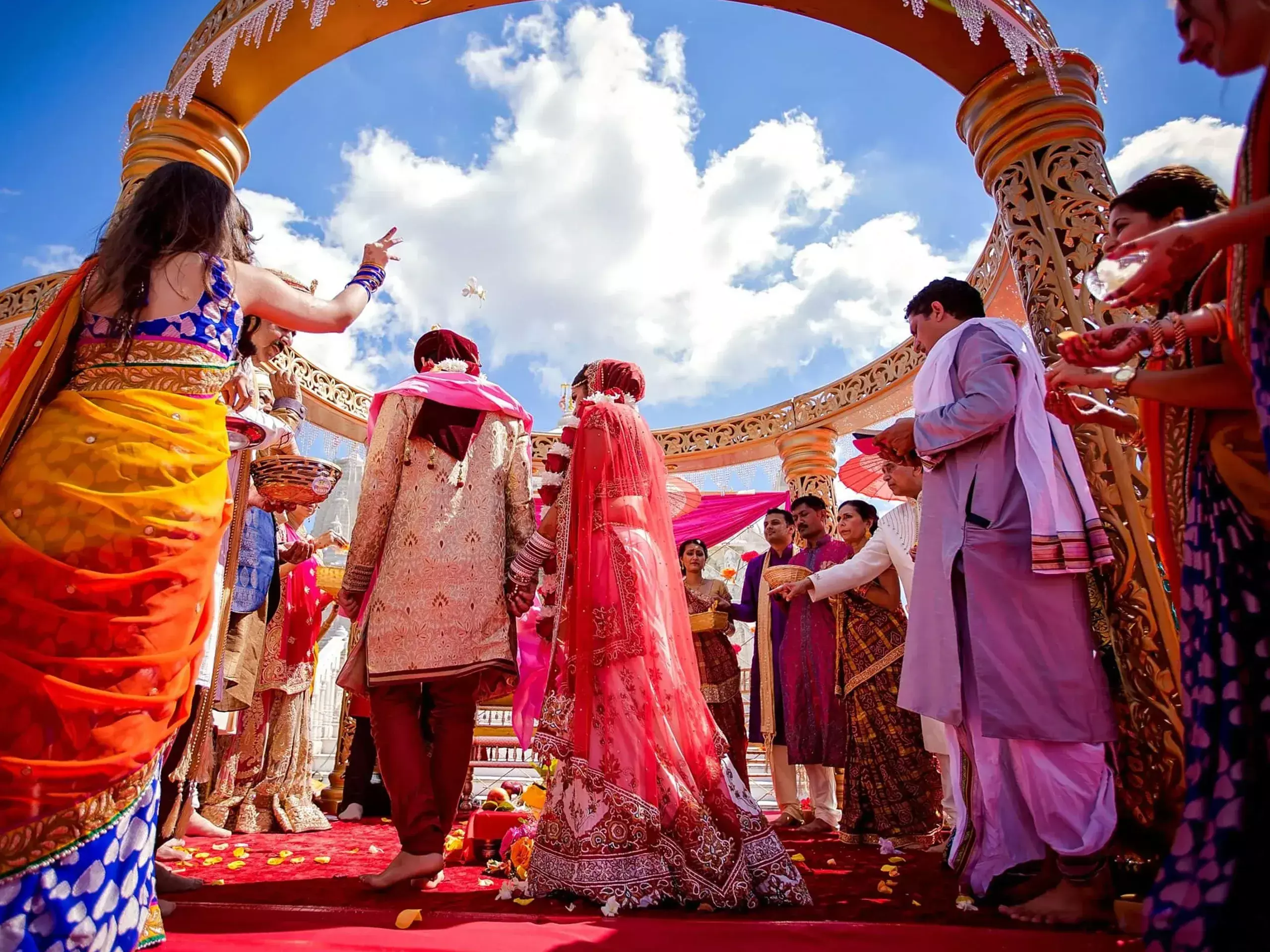 indian weddings and industries reap crores without cutting down on the celebrations