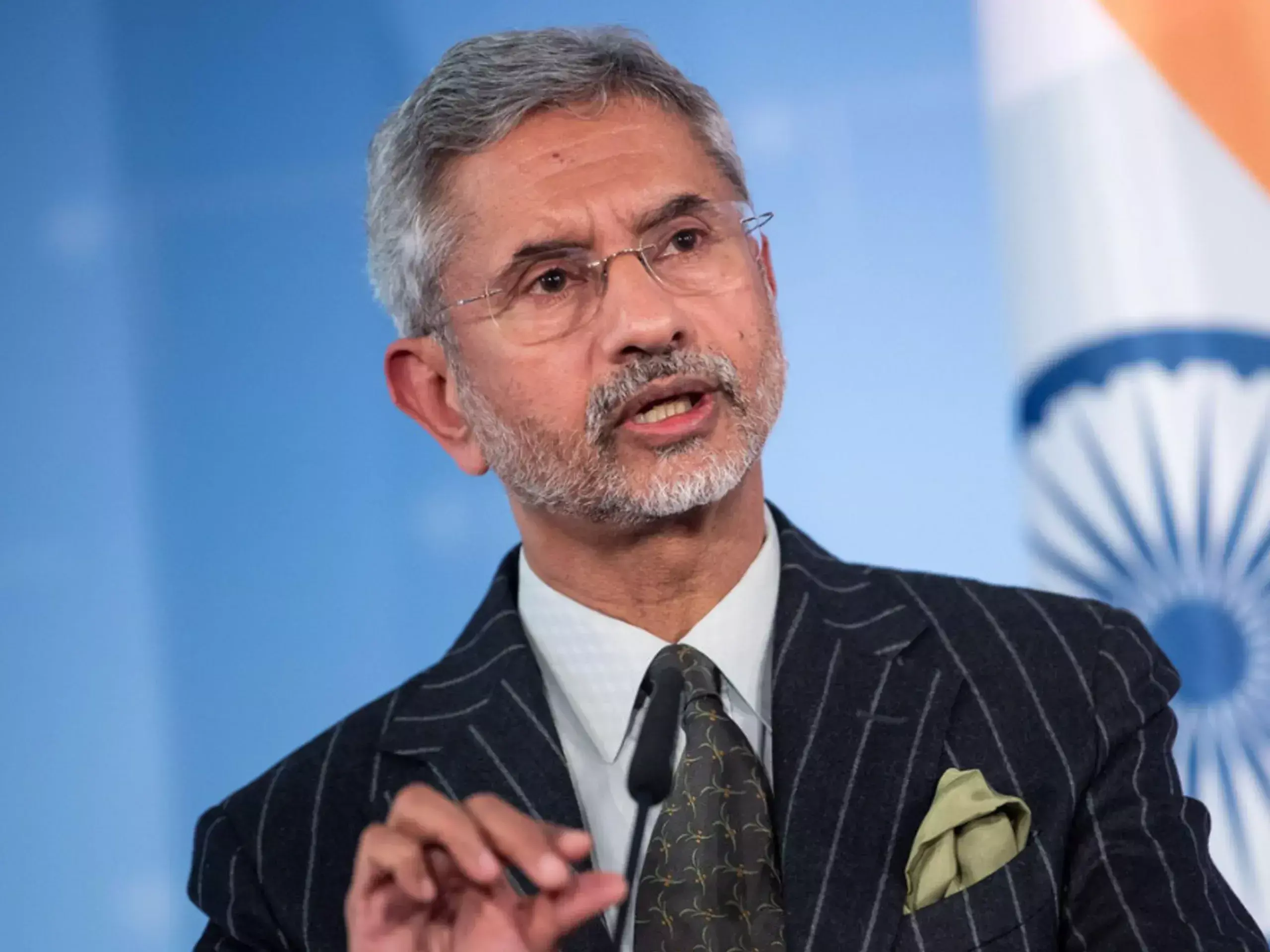 S Jaishankar speaking at Munich Security Conference 2026 regarding Indias Russian oil imports and trade deal with US