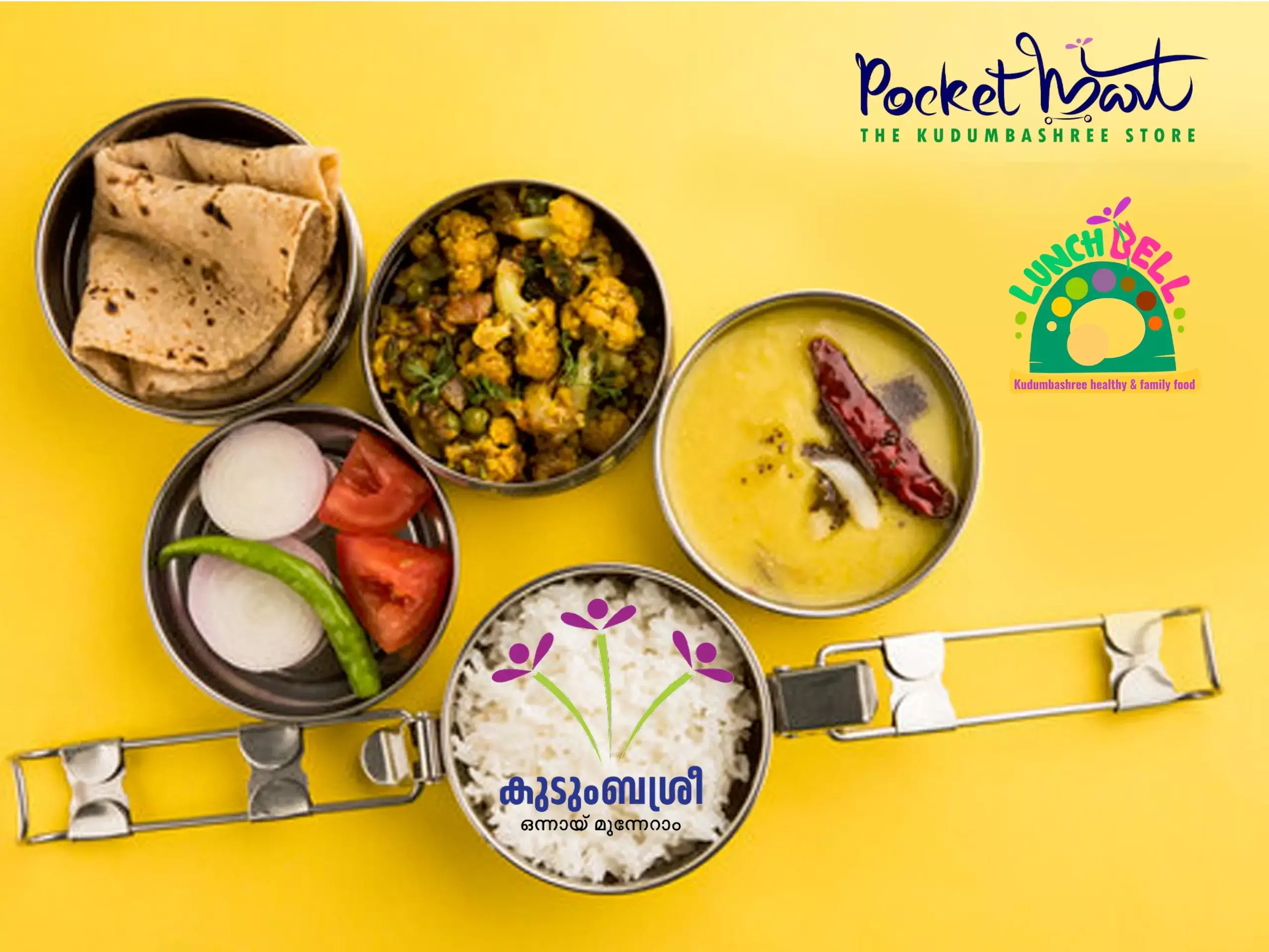 ആപ്പ് വഴി ഉച്ചയൂണ് ഓര്‍ഡര്‍ ചെയ്യാം; കുടുംബശ്രീയുടെ ലഞ്ച് ബെല്‍ പദ്ധതിക്ക് തുടക്കം