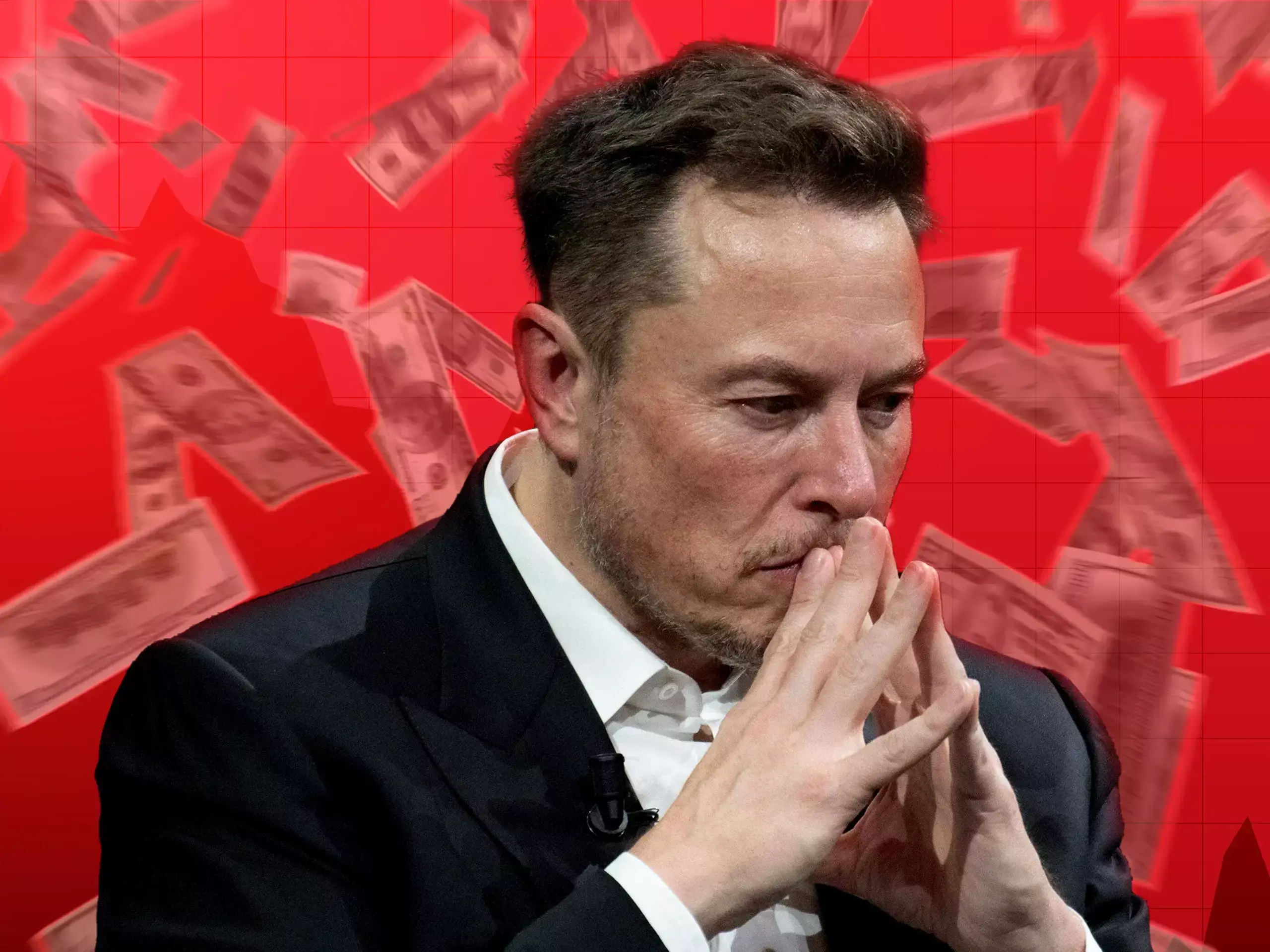 കുതിപ്പ് താഴേക്ക്; മസ്‌ക്കിന്റെ ആസ്തിയില്‍ 40 ബില്യന്‍ ഡോളറിന്റെ ഇടിവ്