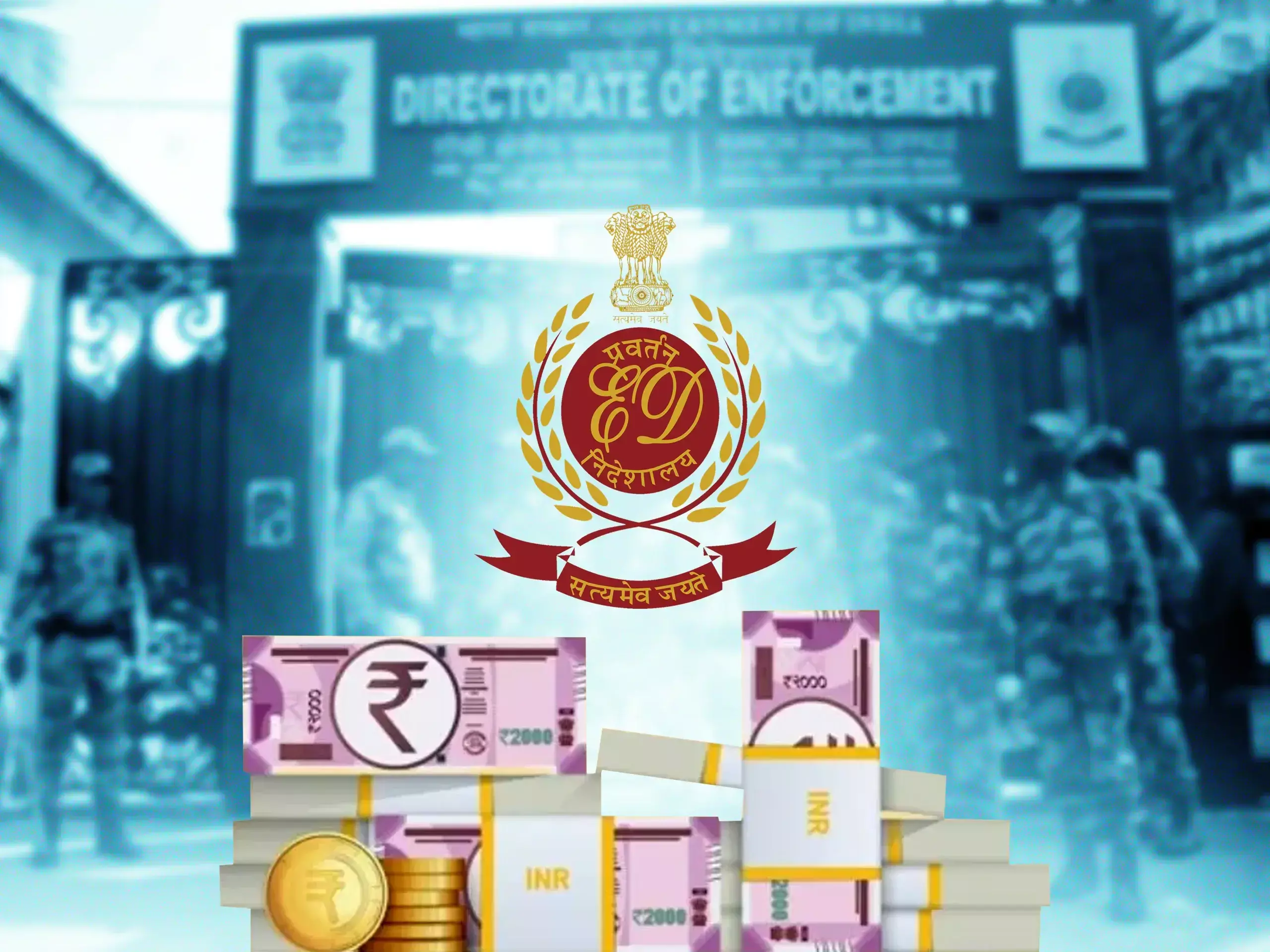 no link between the ed raid and the donation to the ruling party