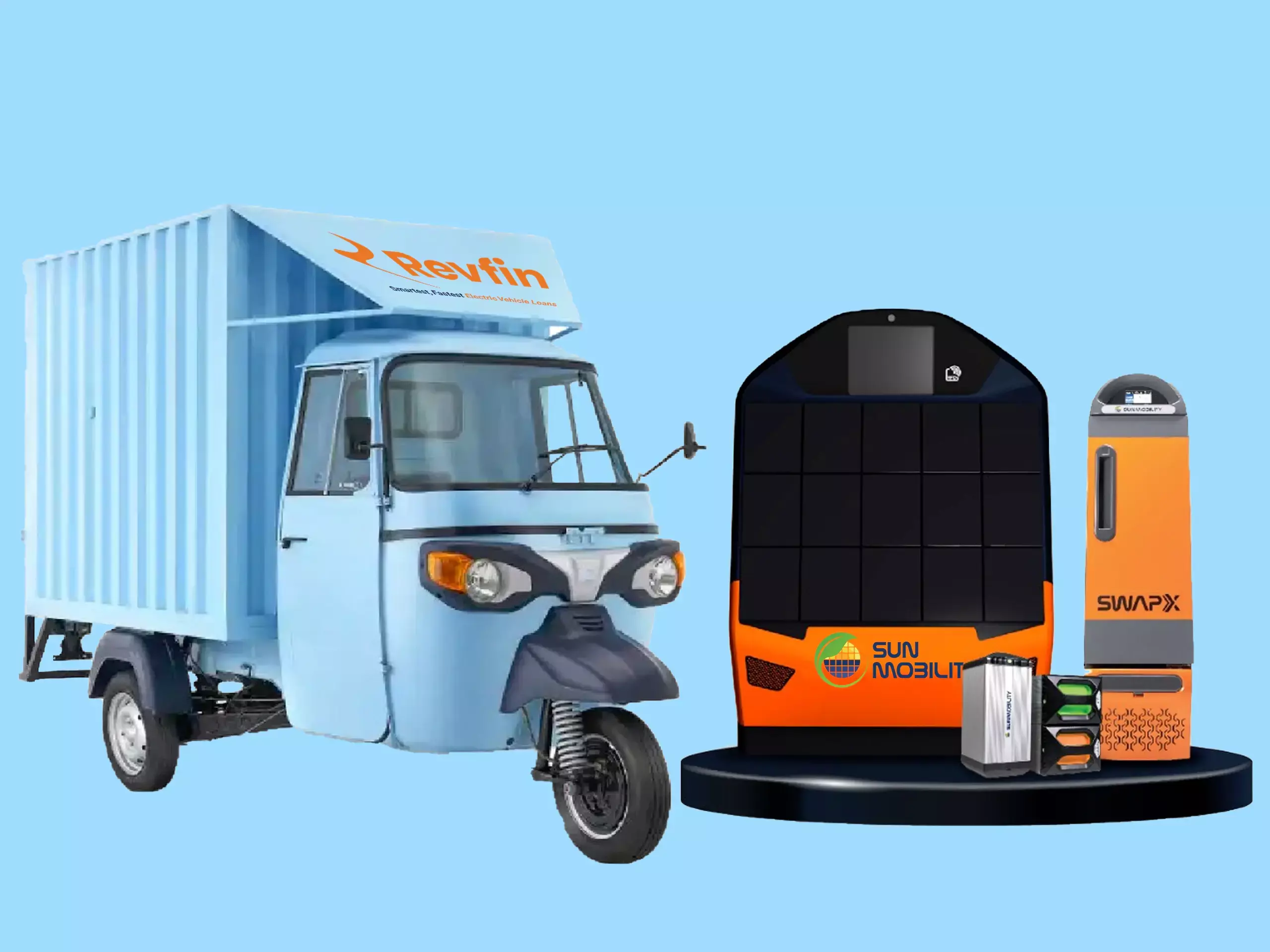 റെവ്ഫിനുമായി കൈകോര്‍ക്കാന്‍ സണ്‍ മൊബിലിറ്റി