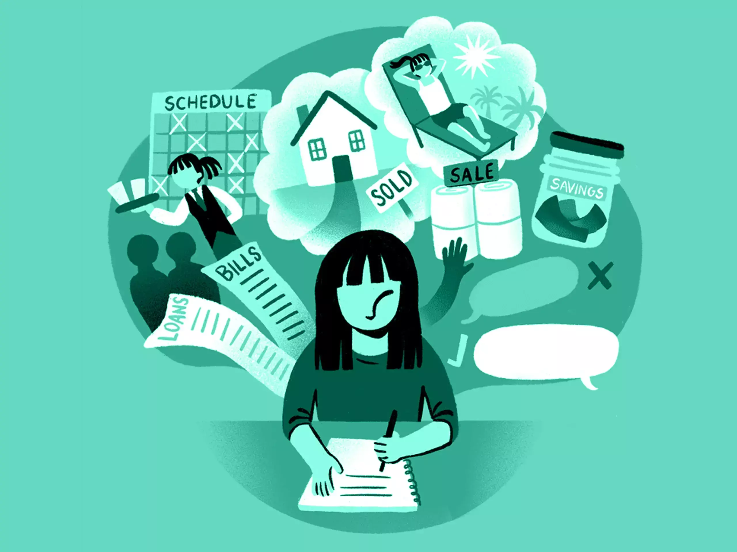 financial planning can be done today, not tomorrow