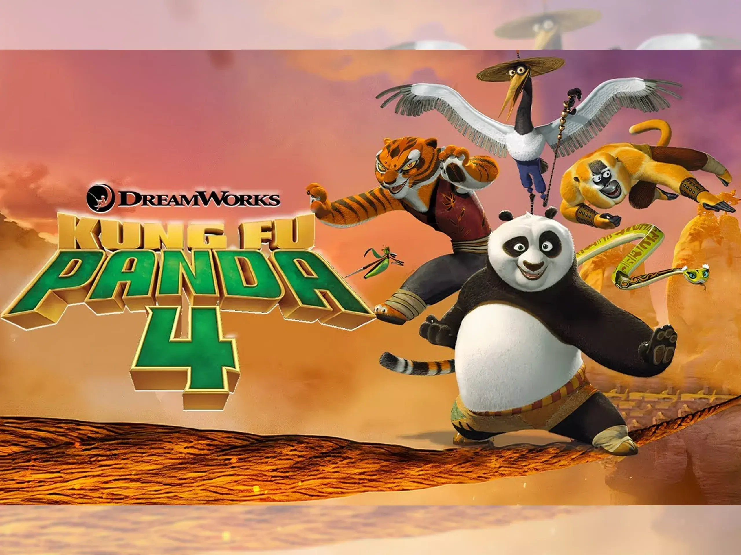 kung fu panda 4 retains the top spot on the box office chart