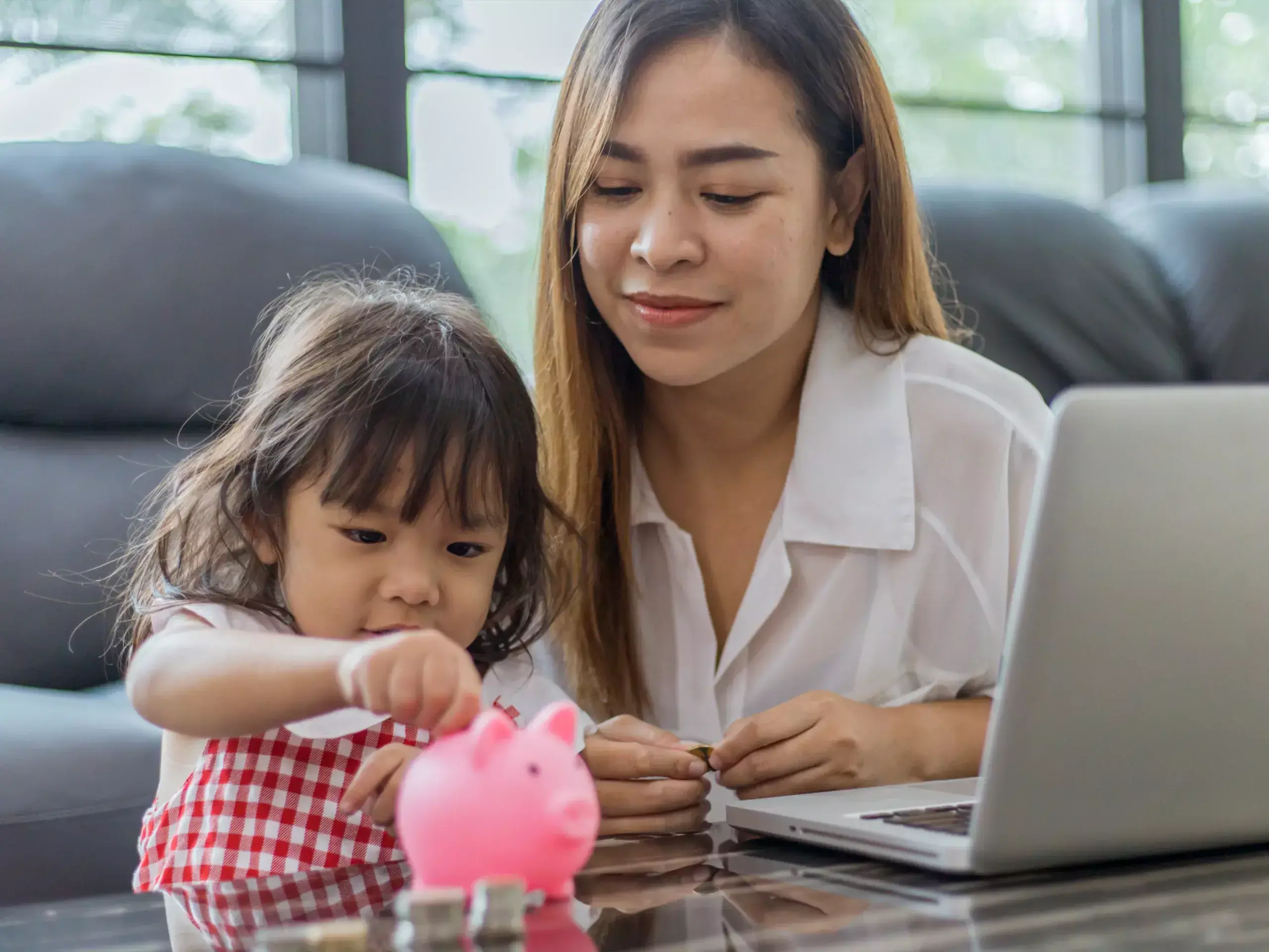 let the children grow up knowing financial lessons