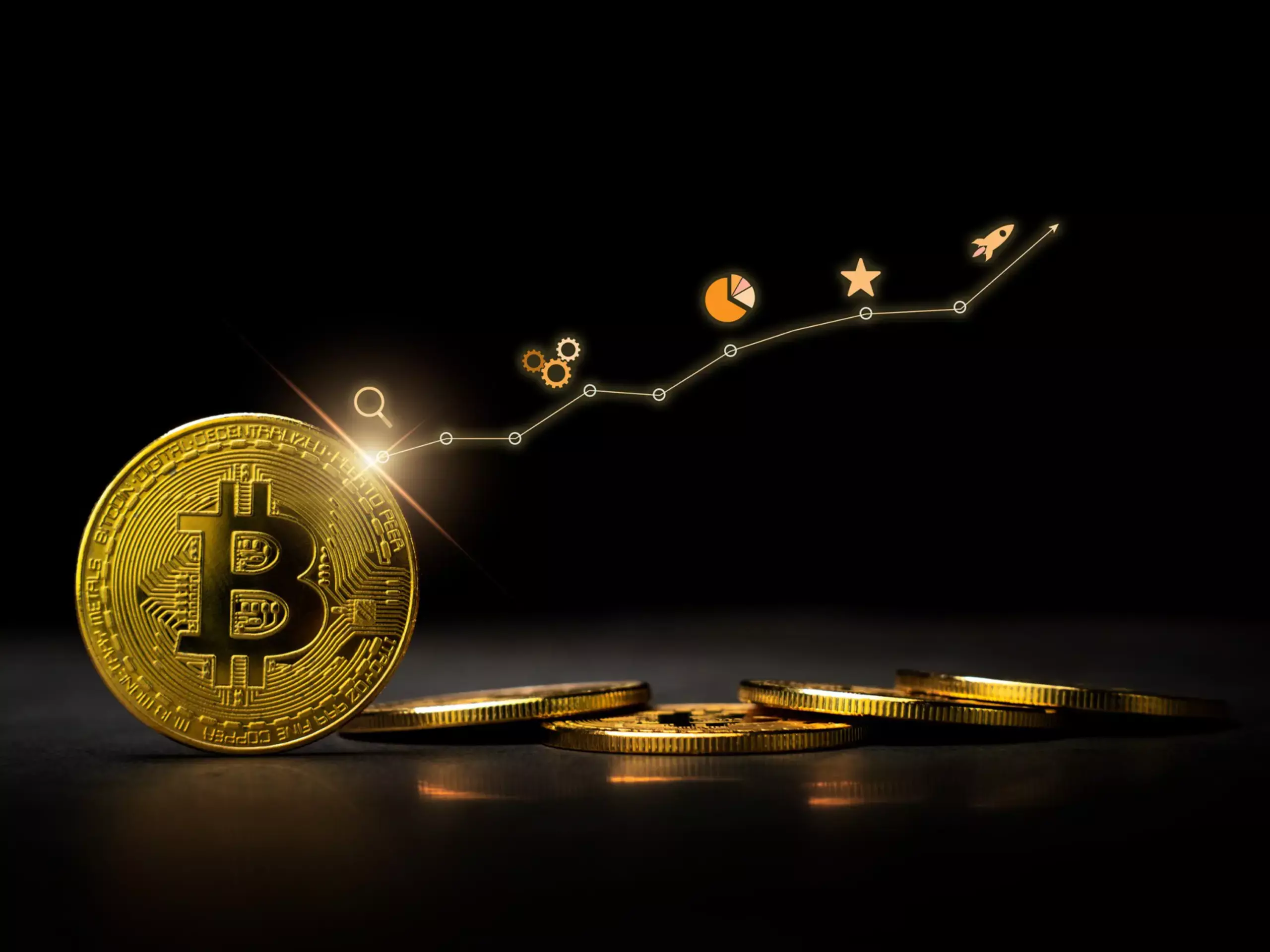 ക്രിപ്റ്റോ കുതിക്കുന്നു; 67,500 ഡോളർ കടന്ന് ബിറ്റ് കോയിൻ എഥെറിയം, സോളാന 7% ഉയർന്നു