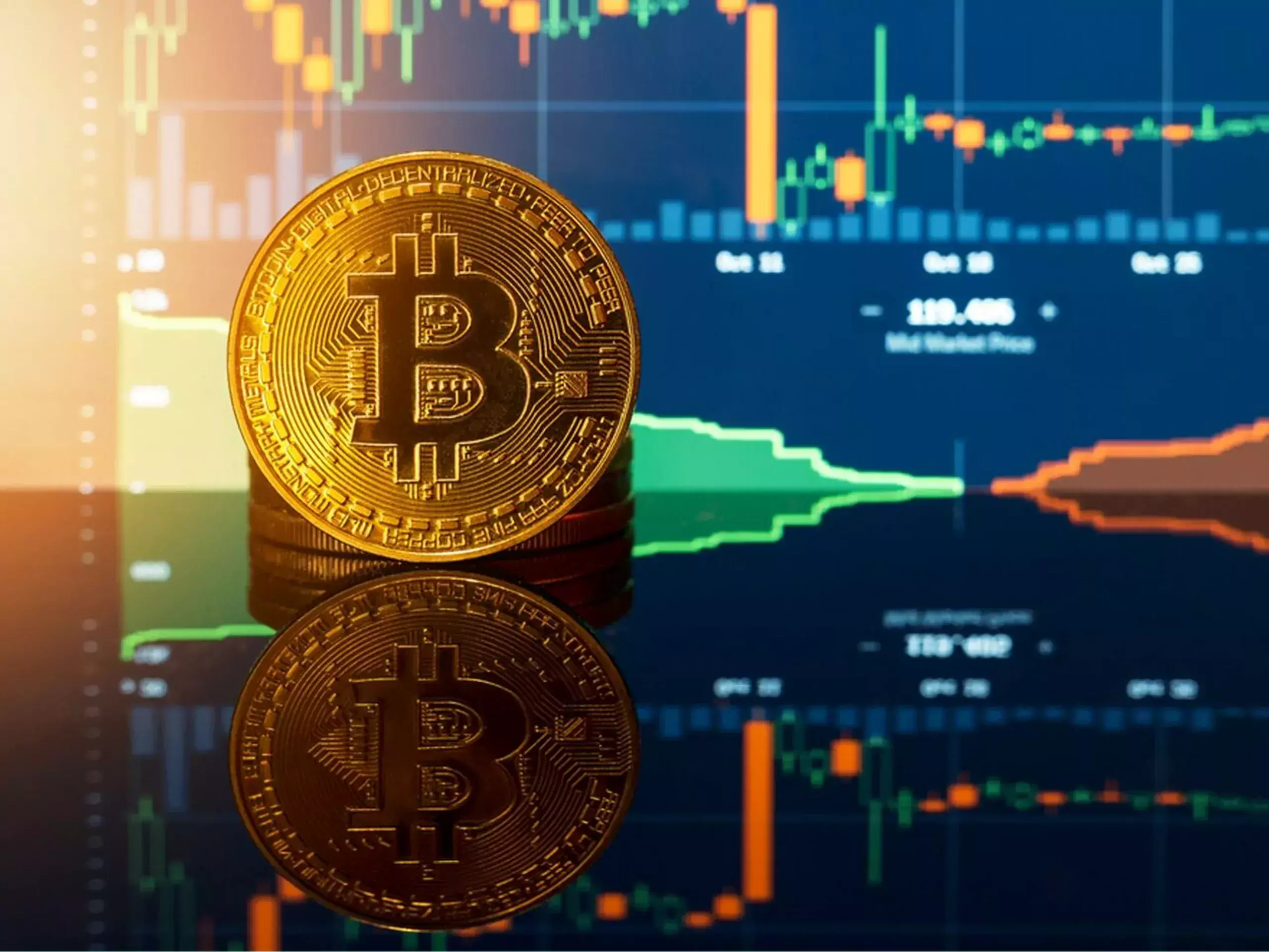 mixed trading in the crypto market