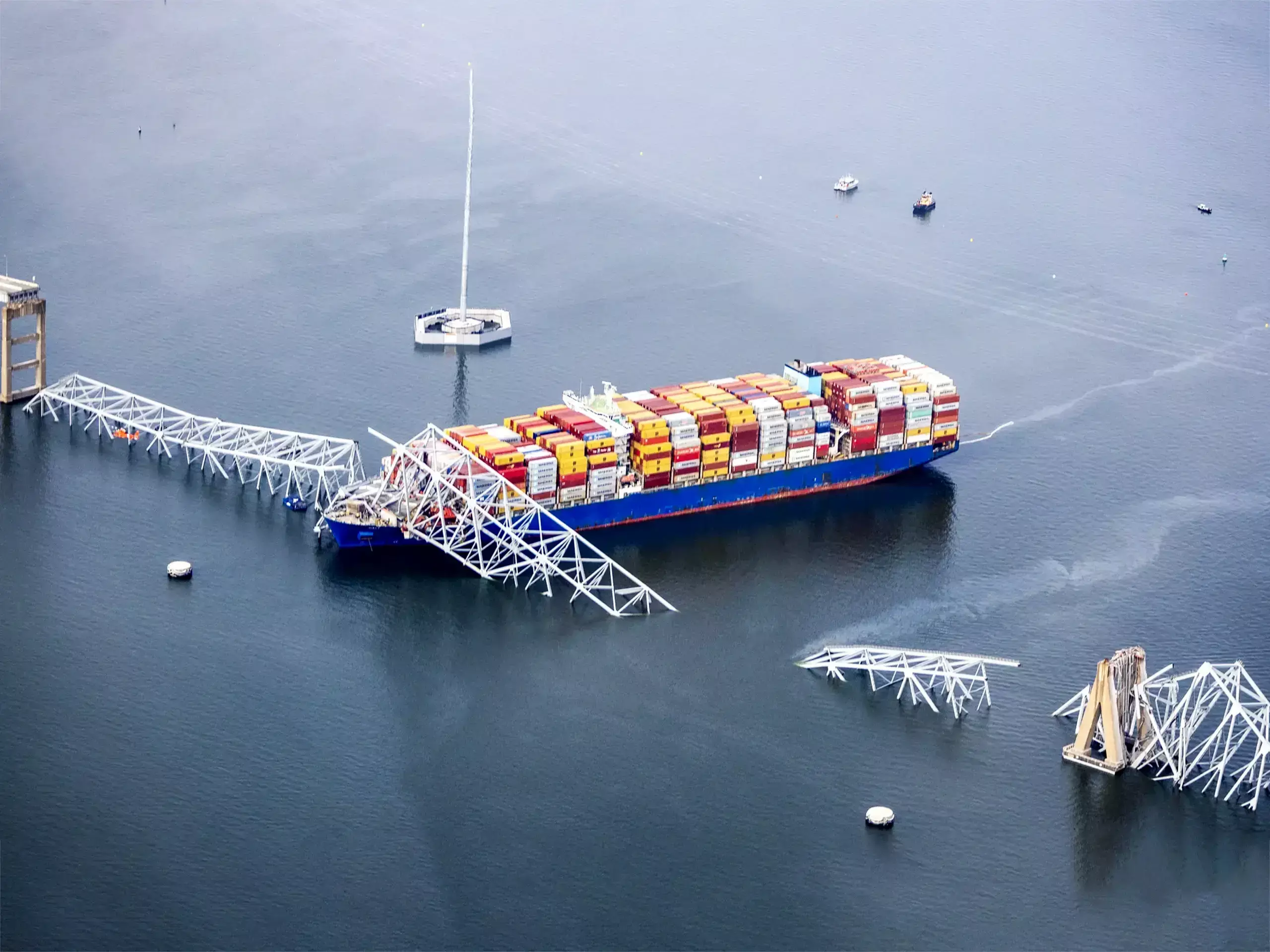 ബാള്‍ട്ടിമോര്‍ പാലത്തിന്റെ തകര്‍ച്ച   ഇന്ത്യയെ എങ്ങനെ ബാധിക്കും?