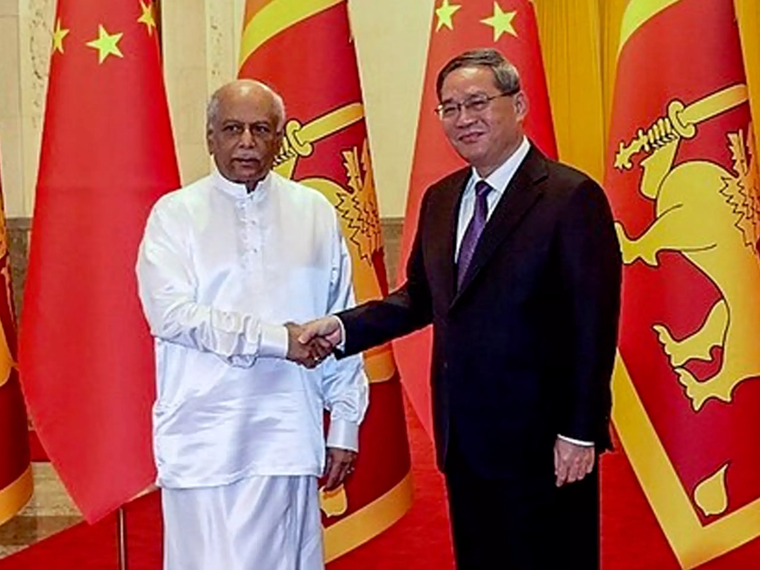 ശ്രീലങ്കയിലെ കടം പുനഃക്രമീകരണത്തിന്  പിന്തുണനല്‍കുമെന്ന് ചൈന