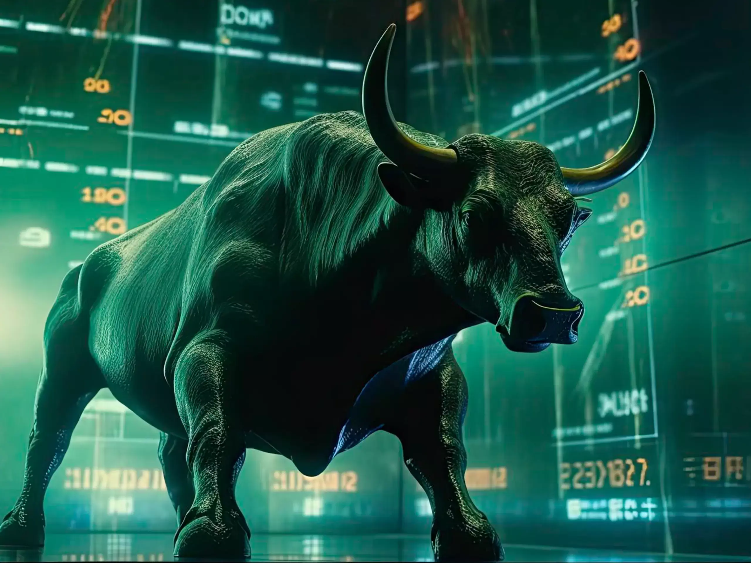 ആഘോഷത്തോടെ ഉണര്‍ന്ന് ദലാല്‍ സ്ട്രീറ്റ്