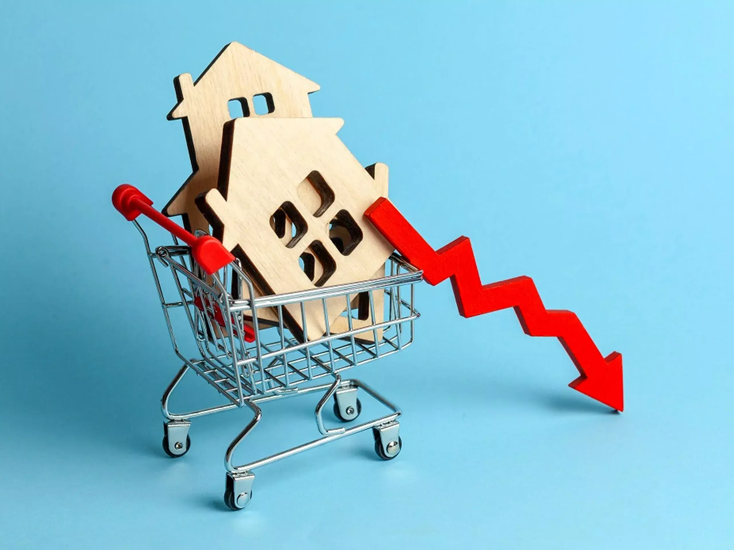 home sales declined in six cities