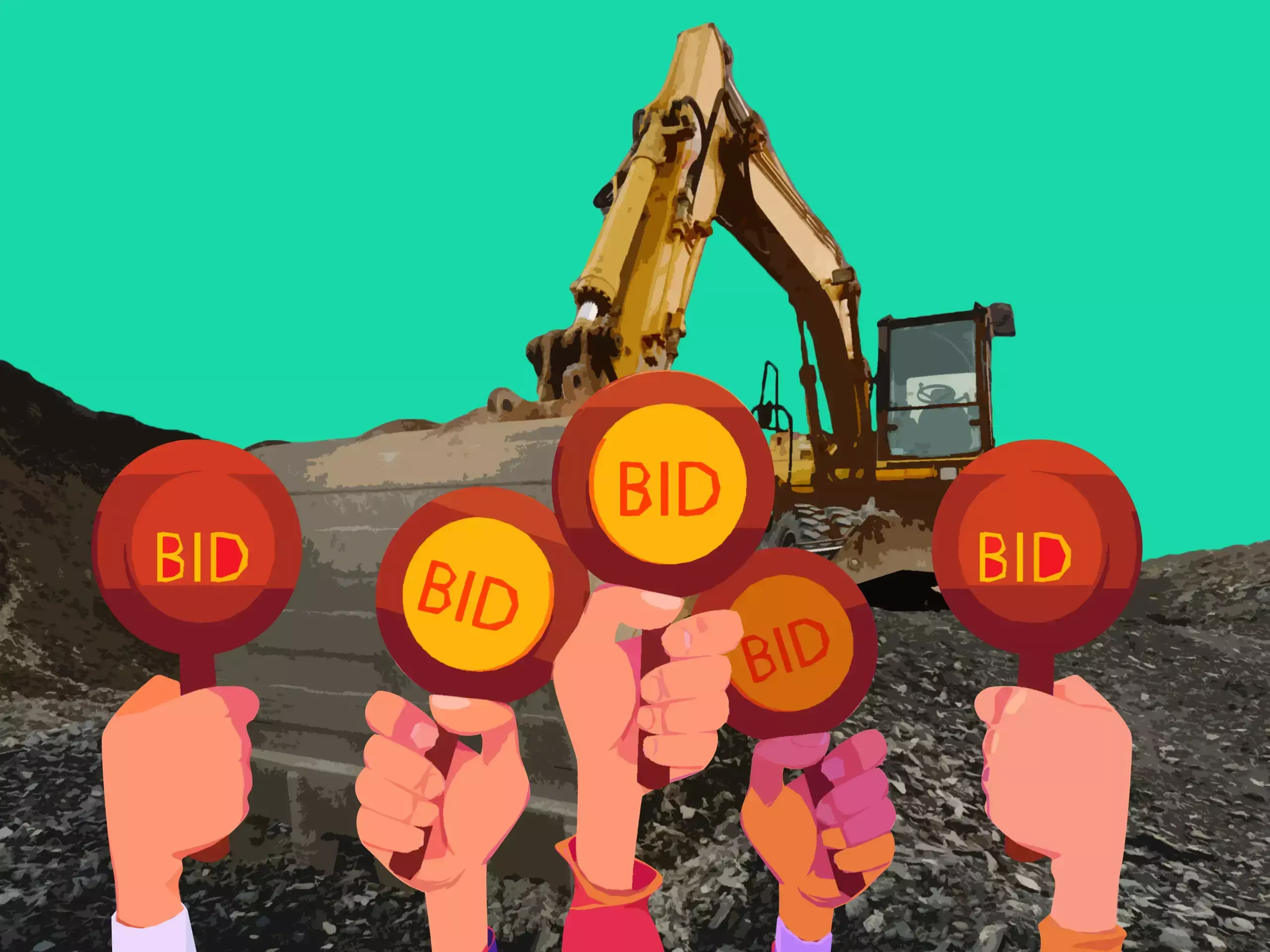 20 മിനറല്‍ ബ്ലോക്കുകളില്‍ 13 എണ്ണത്തിന്റെ ലേലം റദ്ദാക്കി സര്‍ക്കാര്‍