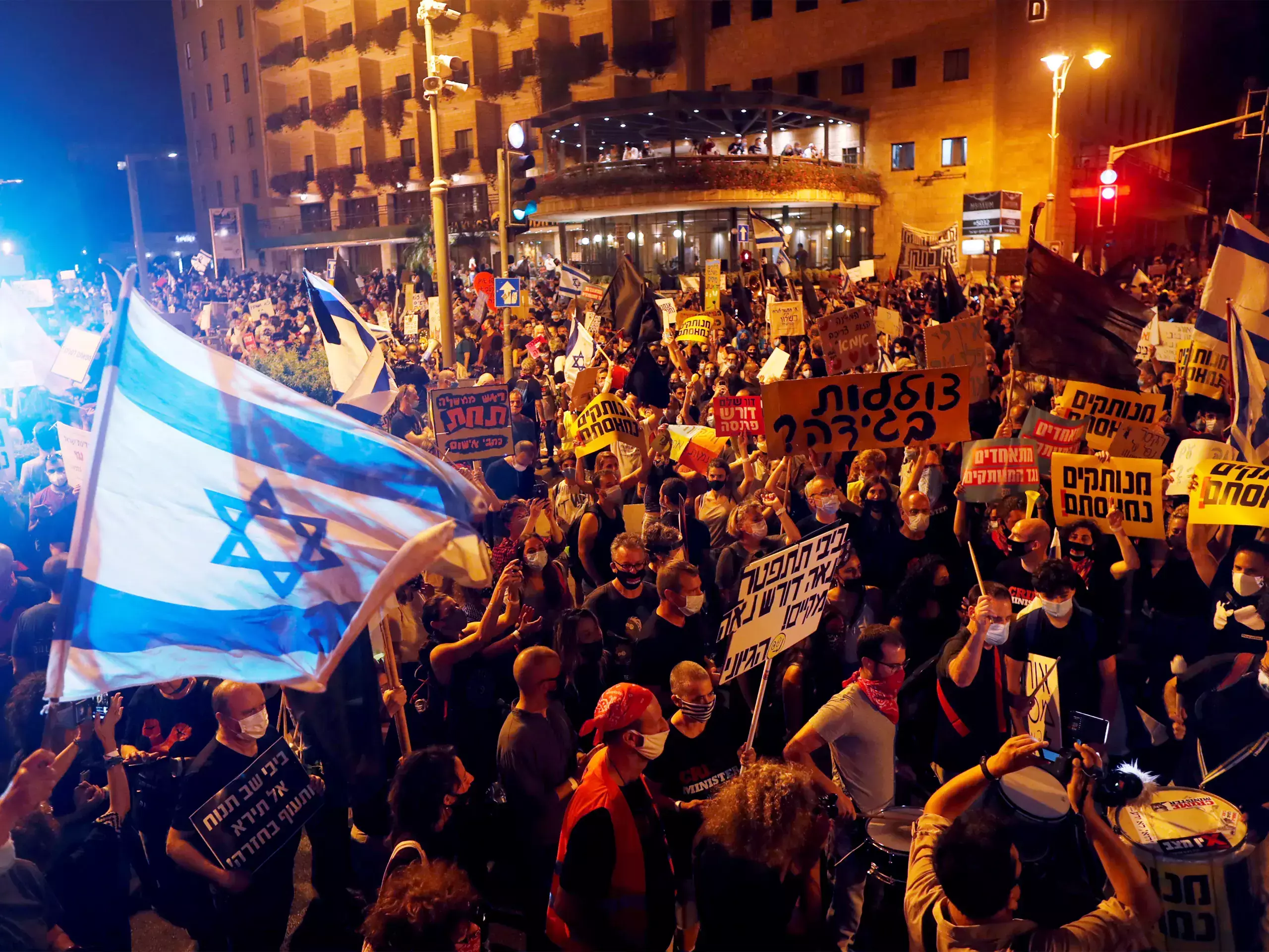 hostage crisis and the protests in israel do not stop