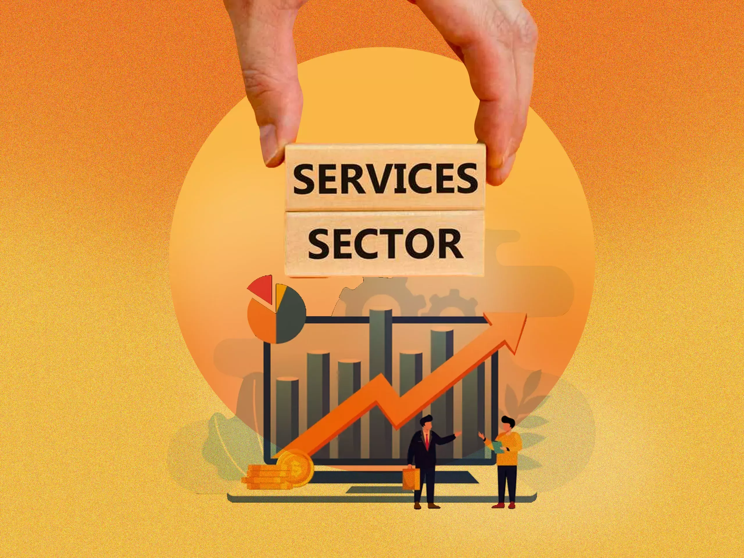 indian services sector grows at 13-year high