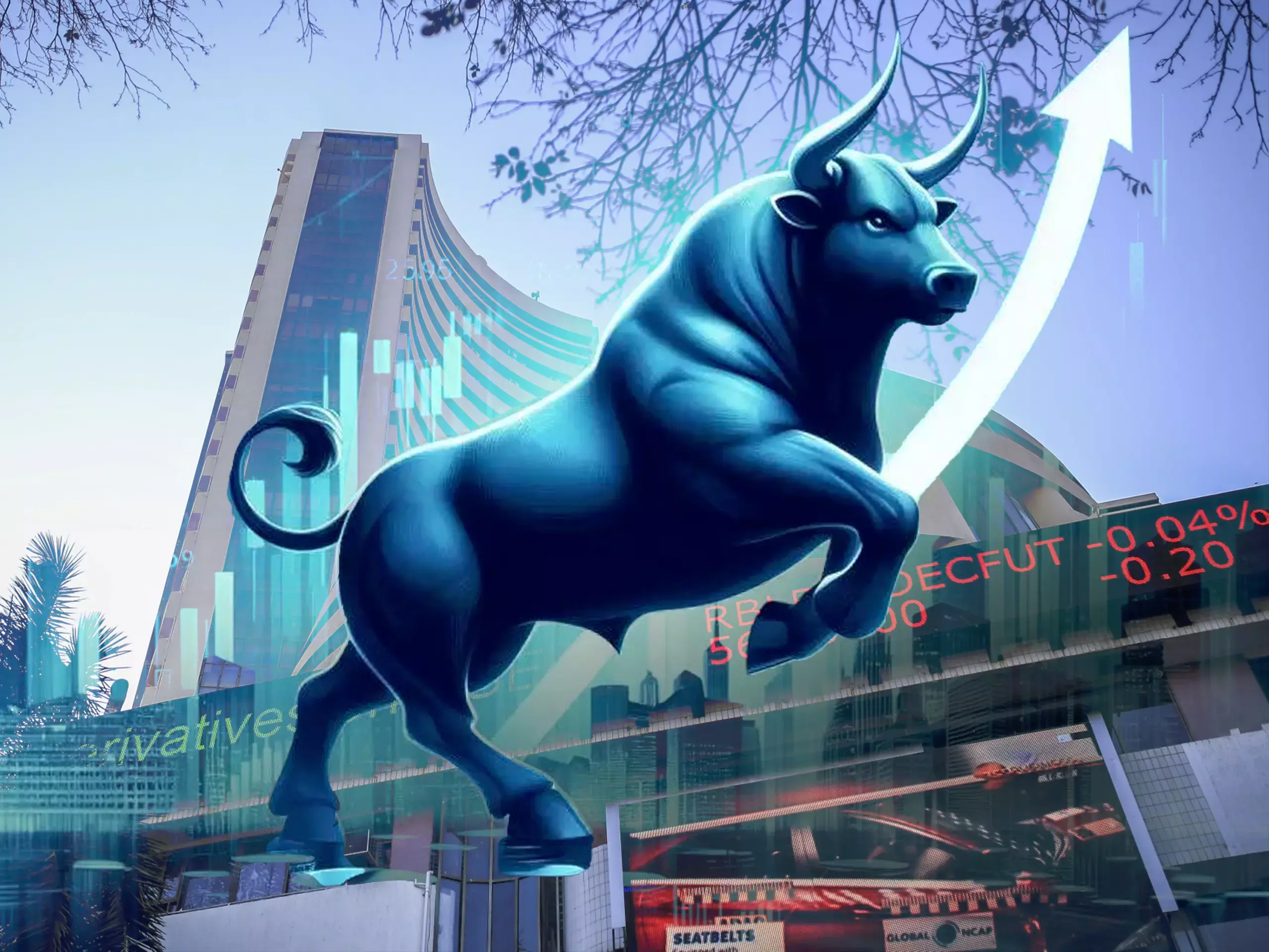 റെക്കോഡുകൾ താണ്ടിയ സെൻസെക്സ് യാത്ര; 550 ൽ നിന്നും 75,000 ലേക്ക്