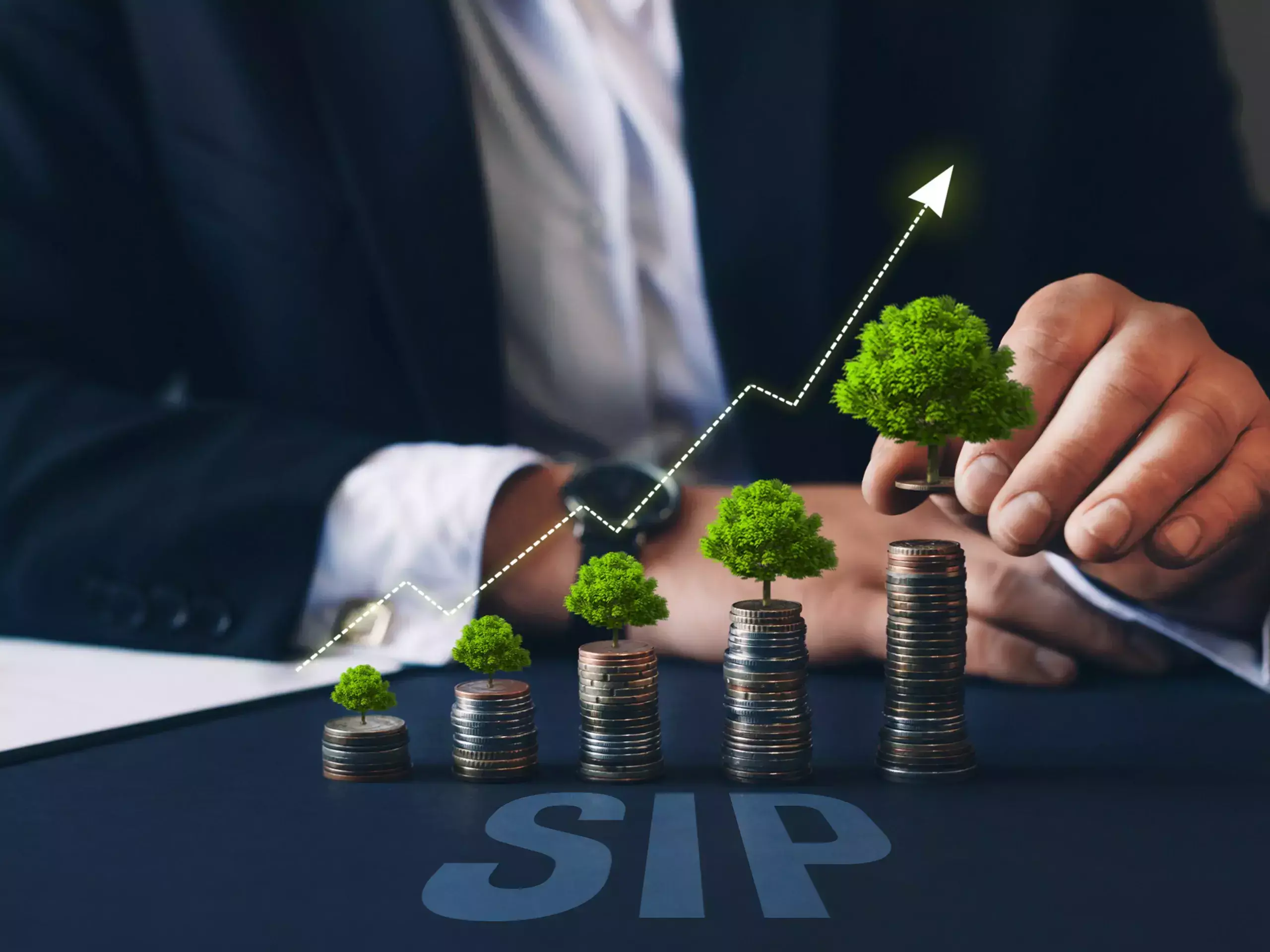 record rise in sip investments