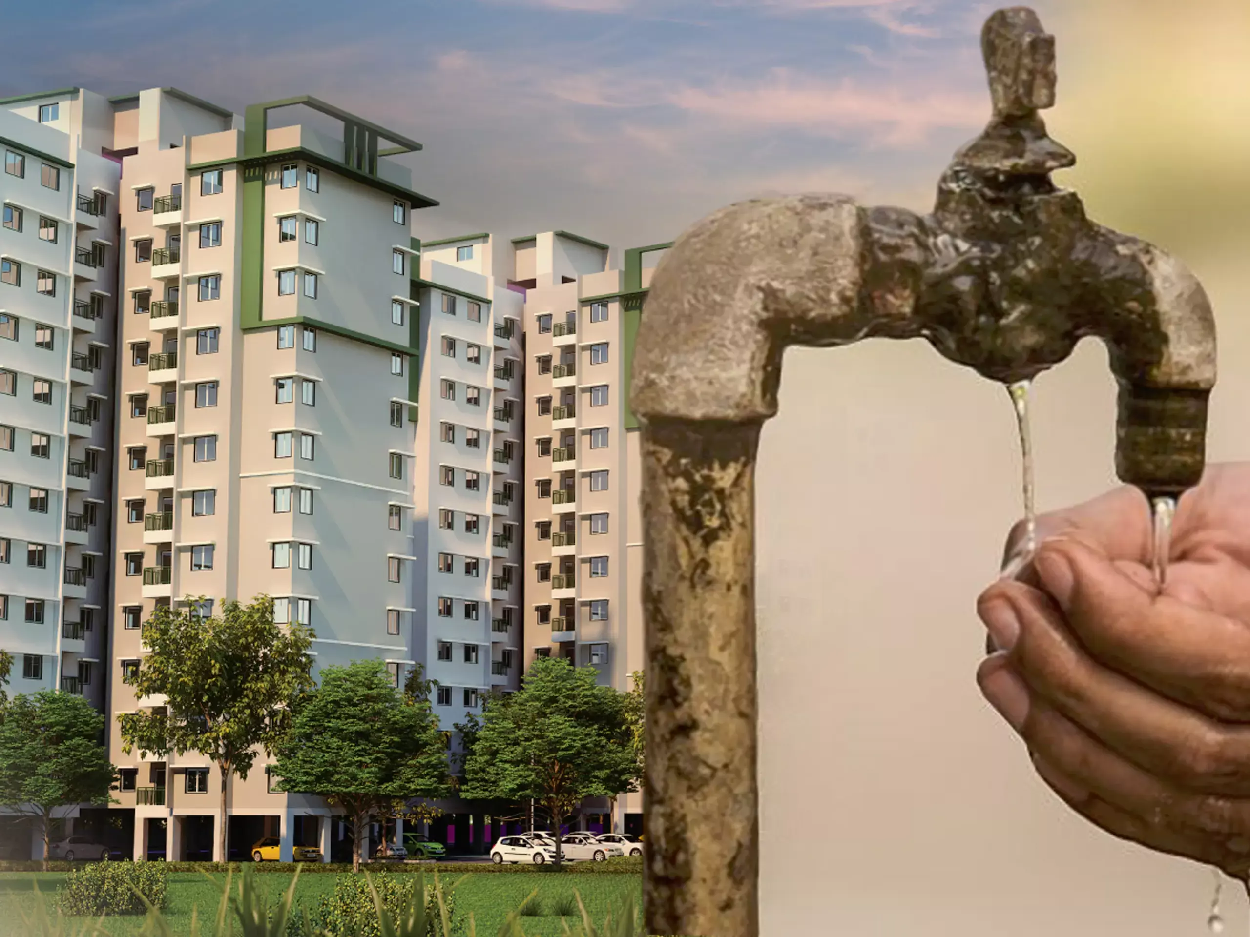 ജലക്ഷാമം: ബെംഗളൂരുവില്‍  പ്രതിഷേധം തെരുവിലിറങ്ങുന്നു