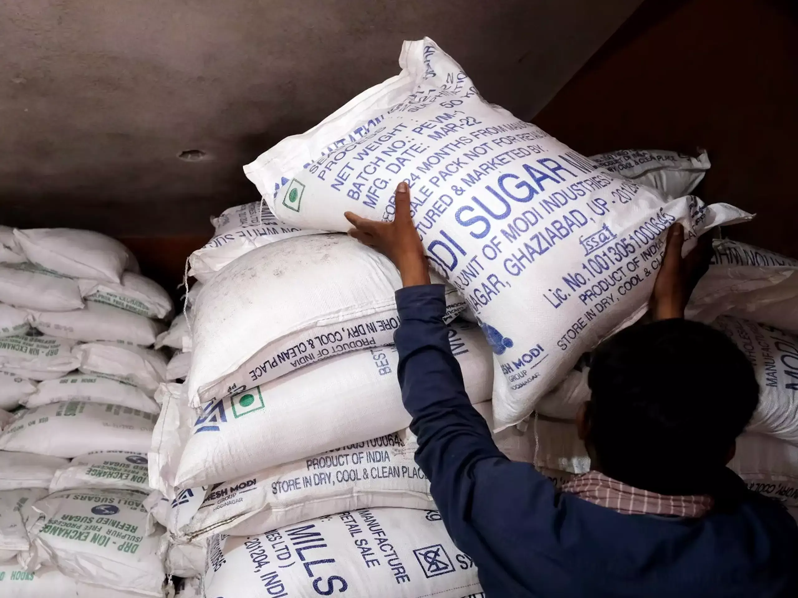 ഈ സീസണില്‍ പഞ്ചസാര കയറ്റുമതി  അനുവദിക്കില്ലെന്ന് കേന്ദ്രം