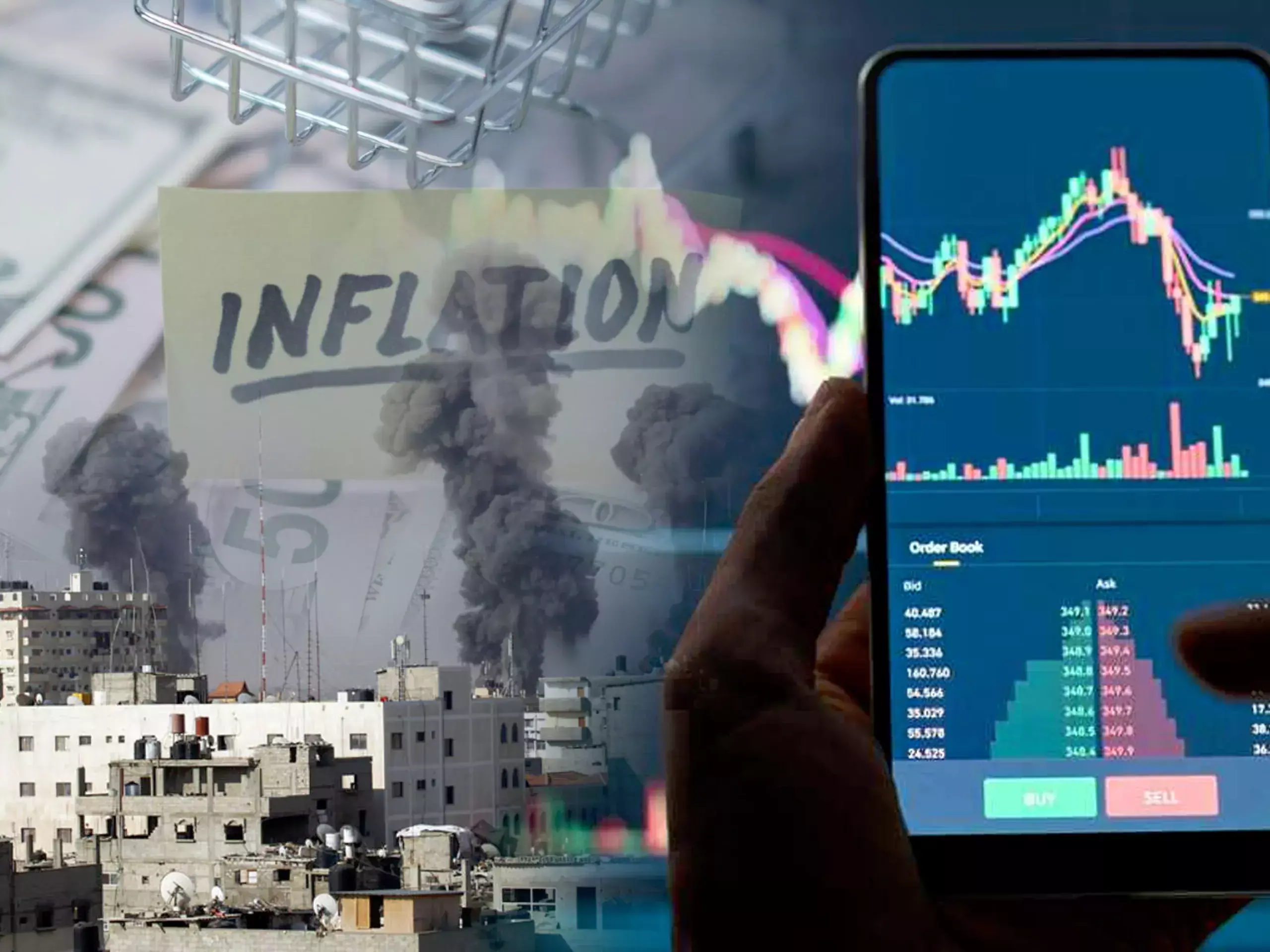 how middle east conflict and us inflation hit the market