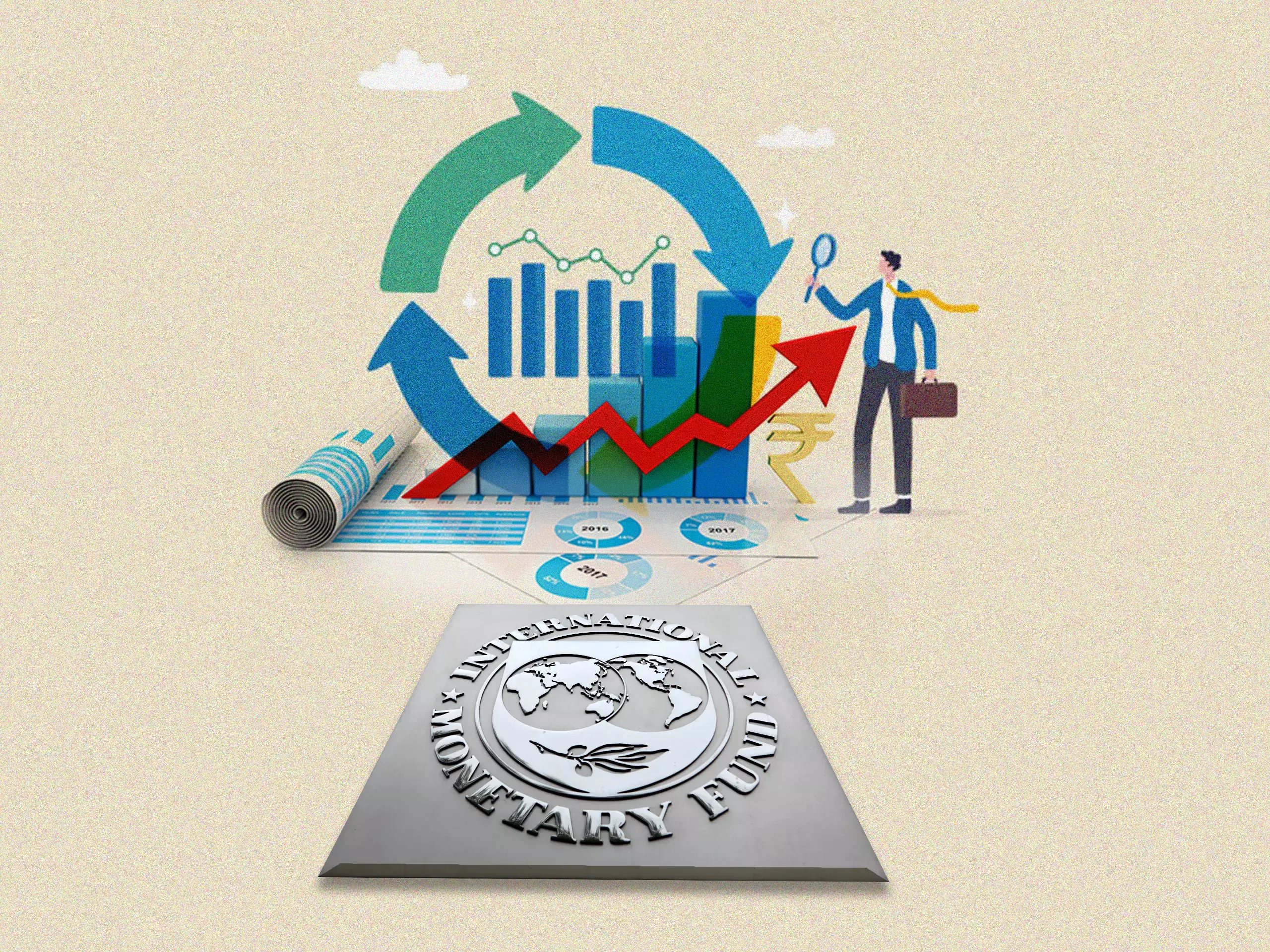 indian economy stable, imf