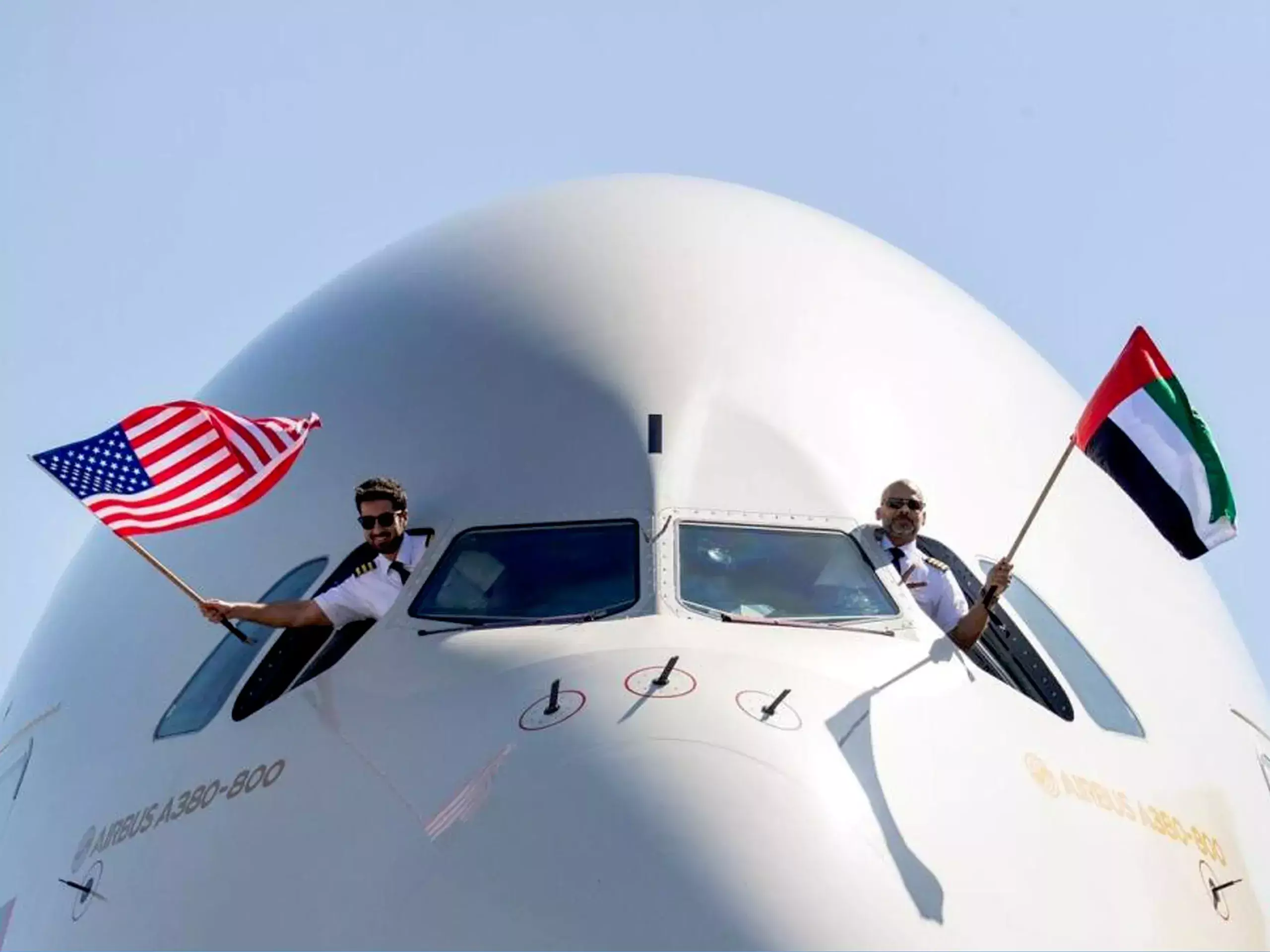 etihads airbus a380 service on the abu dhabi-new york route