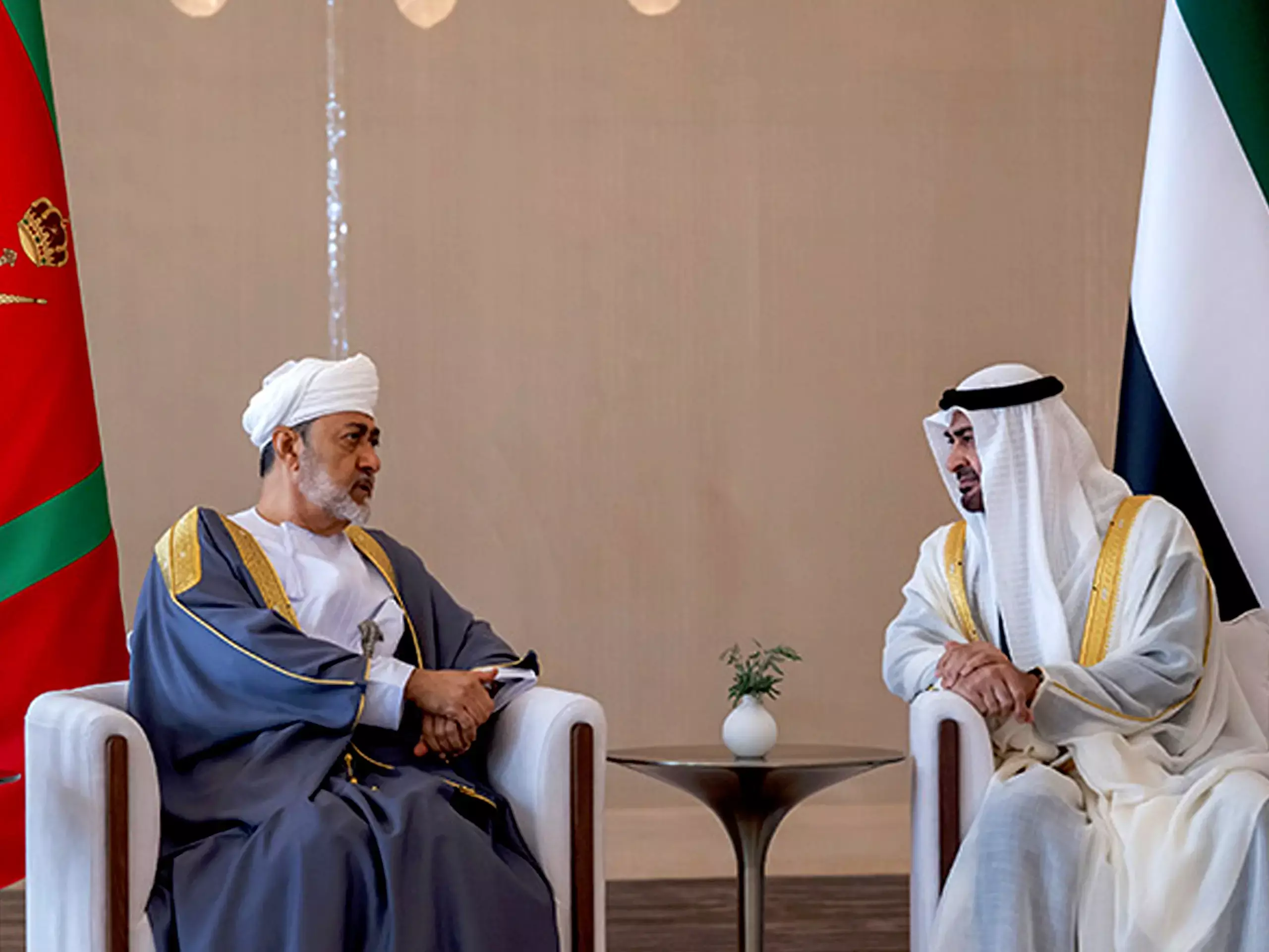 ഒമാന്‍ സുല്‍ത്താന്‍ യുഎഇ സന്ദര്‍ശനത്തിനെത്തി