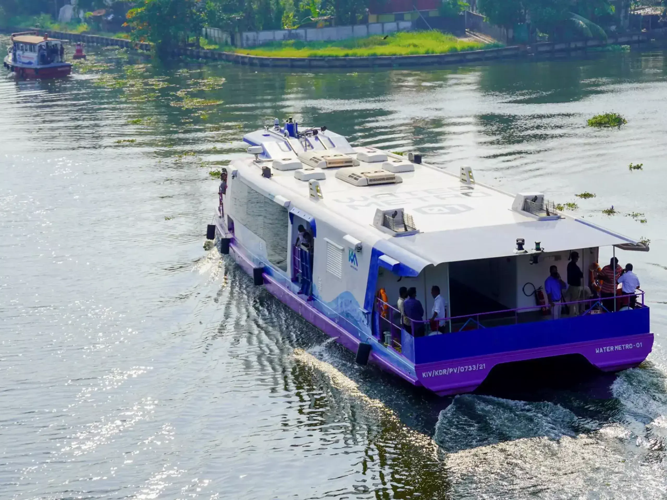 20 lakh people traveled in kochi water metro