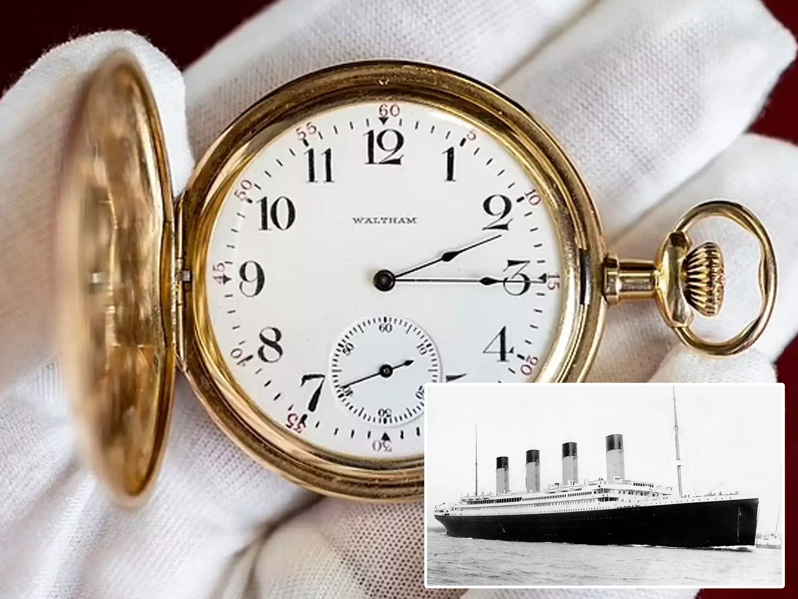 ടൈറ്റാനിക്കിലെ യാത്രക്കാരന്റെ സ്വര്‍ണ വാച്ച് ലേലം ചെയ്തത് റെക്കോര്‍ഡ് തുകയ്ക്ക്