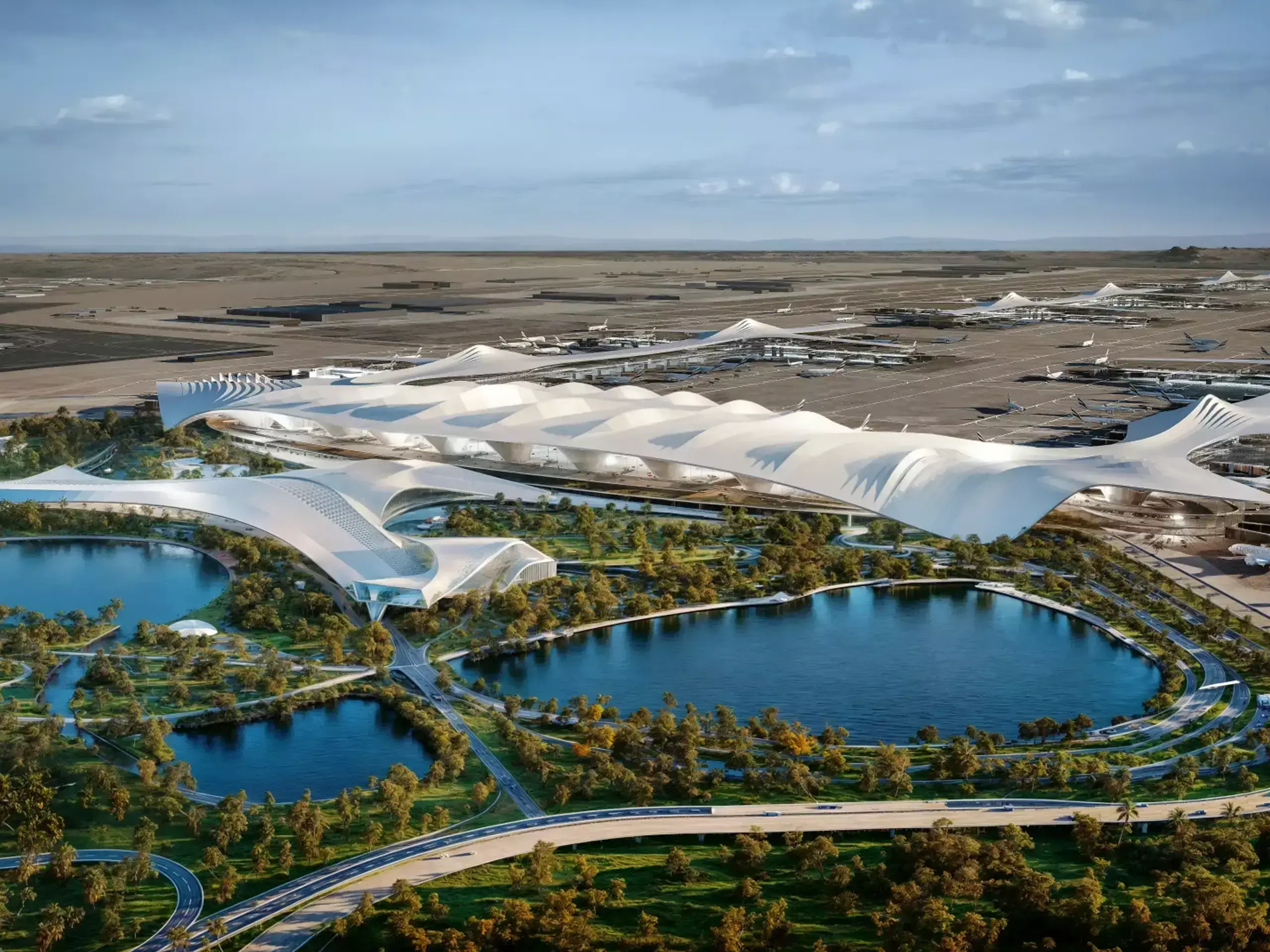 ദുബായ് : 128 ബില്യൺ ദിർഹം ചെലവിൽലോകത്തിലെ ഏറ്റവും വലിയ വിമാനത്താവളം