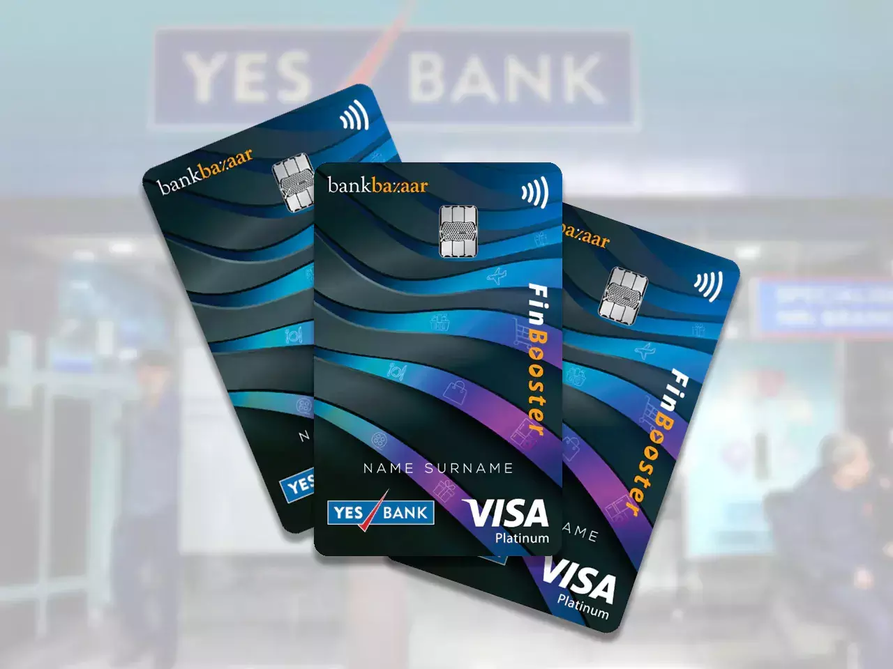 yes bank with two co-branded credit cards