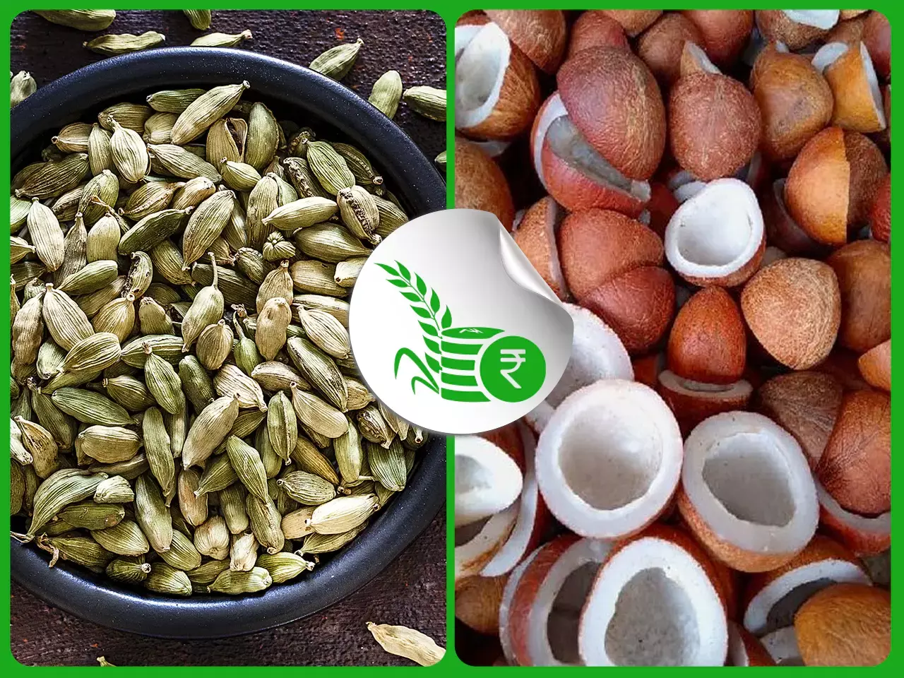 ഏലം വില മുന്നോട്ട്; തമിഴ്‌നാട്ടില്‍   കൊപ്രവില ഇടിഞ്ഞു