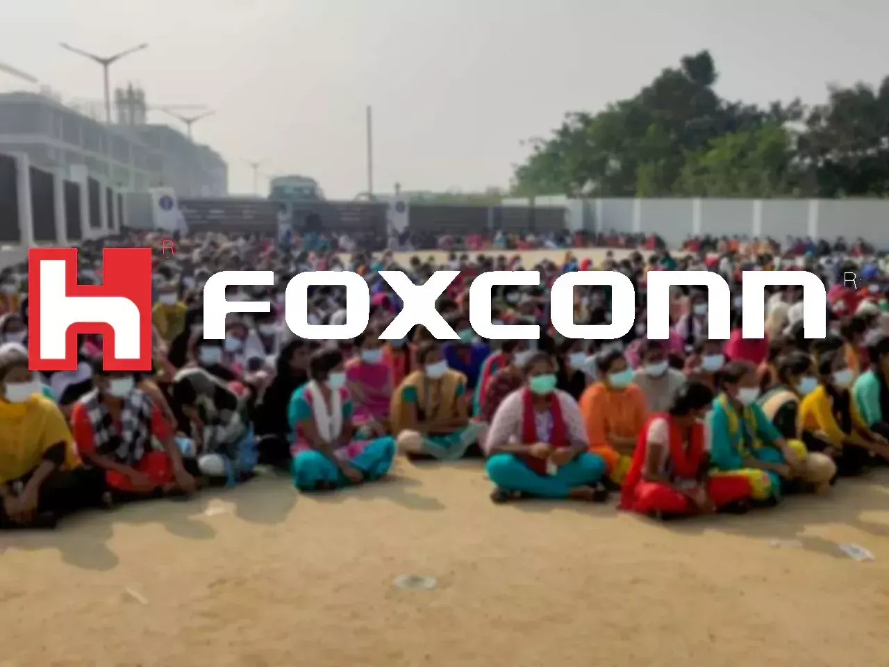 foxconn project, farmers strike raised a challenge