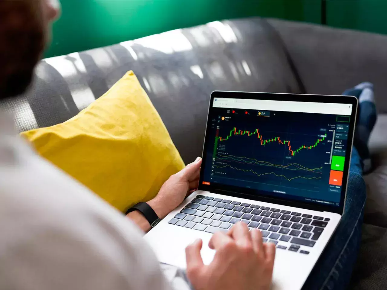 domestic market turned green for the third day