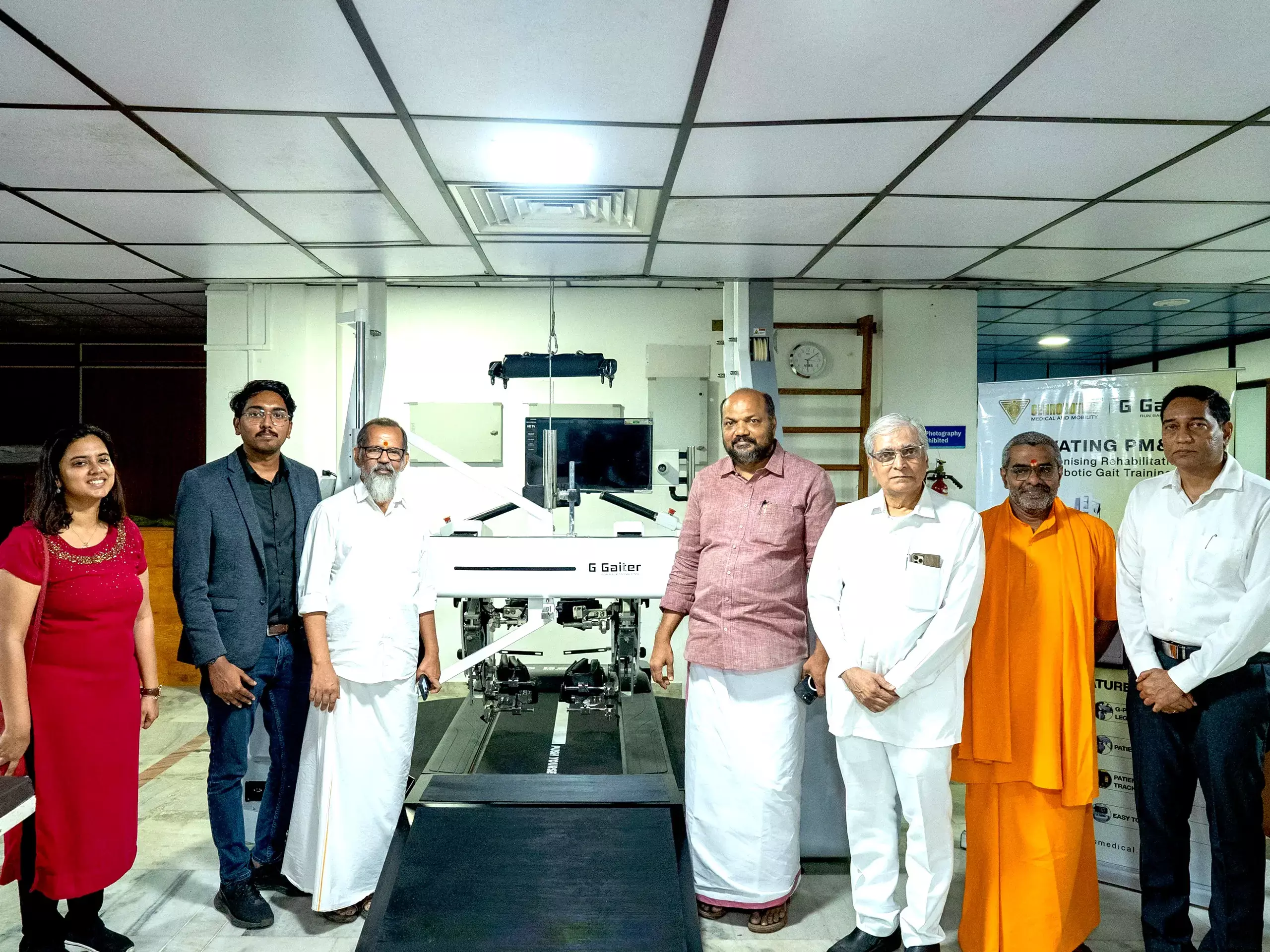 ചലനശേഷി നഷ്ടമായവരെ വീണ്ടും നടത്താന്‍ ജിഗൈറ്റര്‍ റോബോട്ട് ഇനി കൊച്ചി അമൃത ഹോസ്പിറ്റലിലും