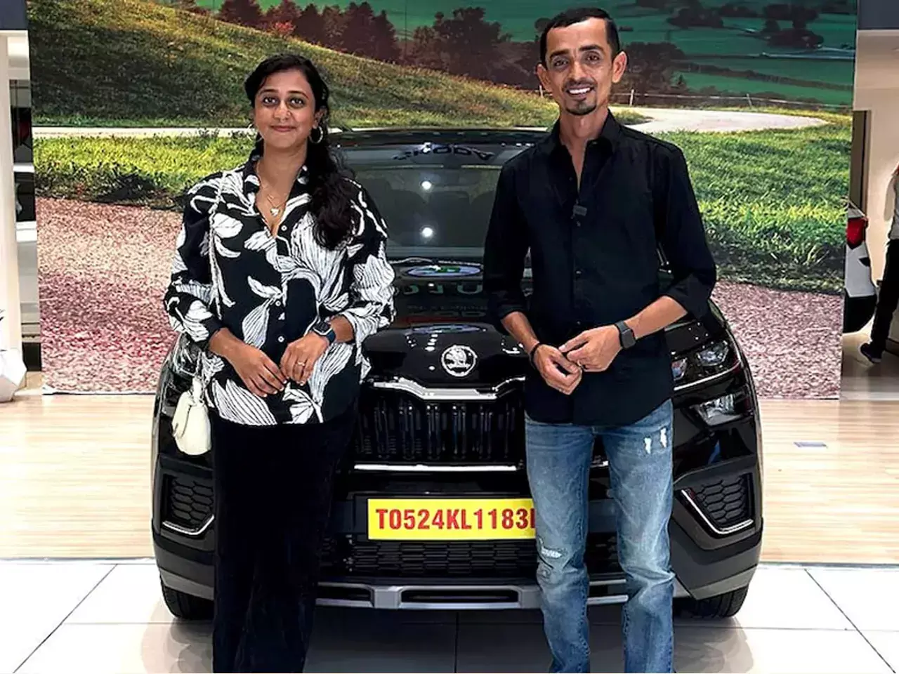 actor rajesh madhavan owns a skoda kushak