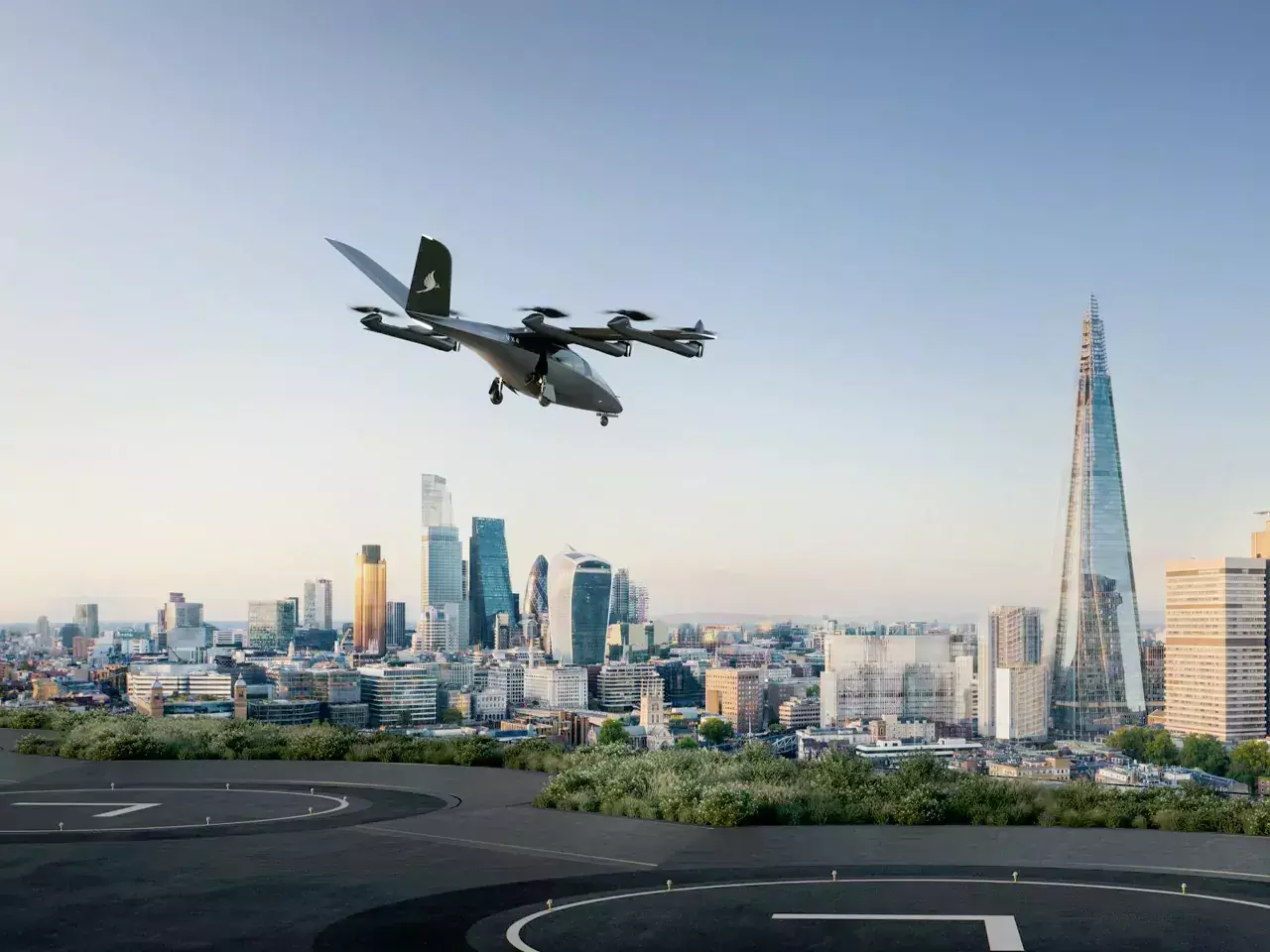 electric air taxi and delivery planes will fly in qatar