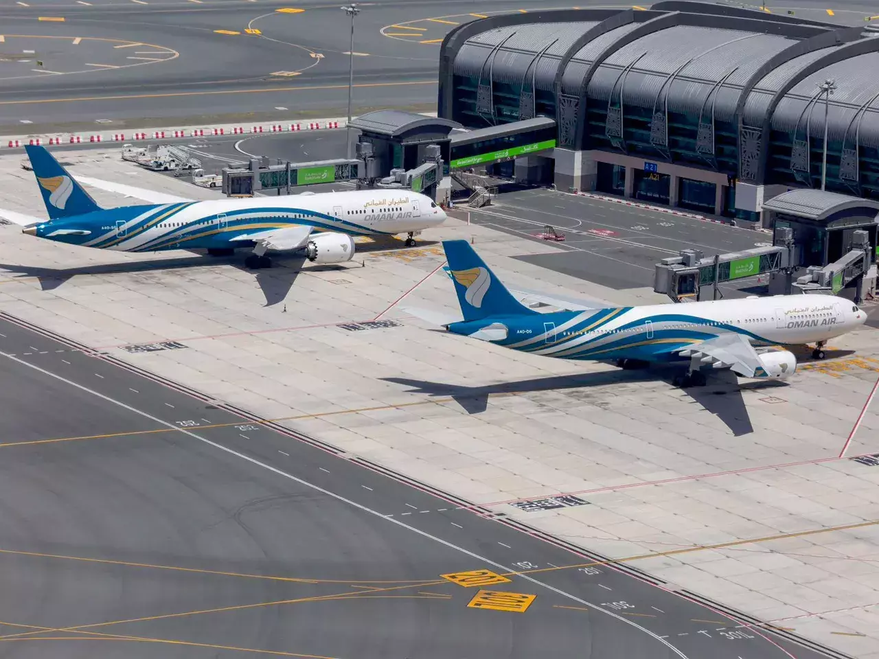 six new airports in oman