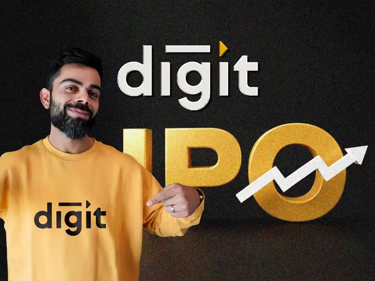 go digit shares were listed at a slight premium