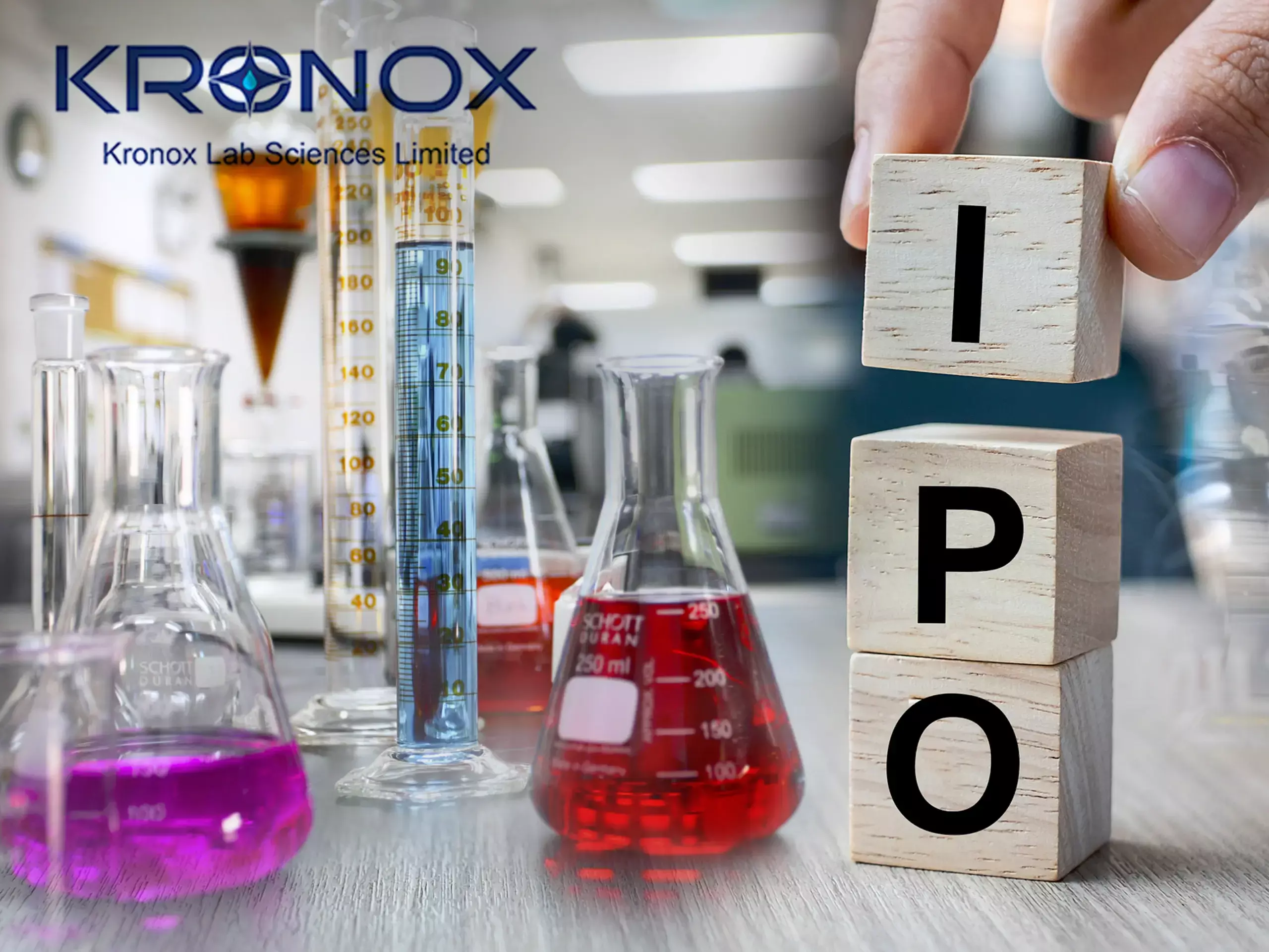 ക്രോണോക്സ് ലാബ്‌ സയൻസസ് ഐപിഒ ജൂൺ 3-ന്; ലക്ഷ്യം 130 കോടി