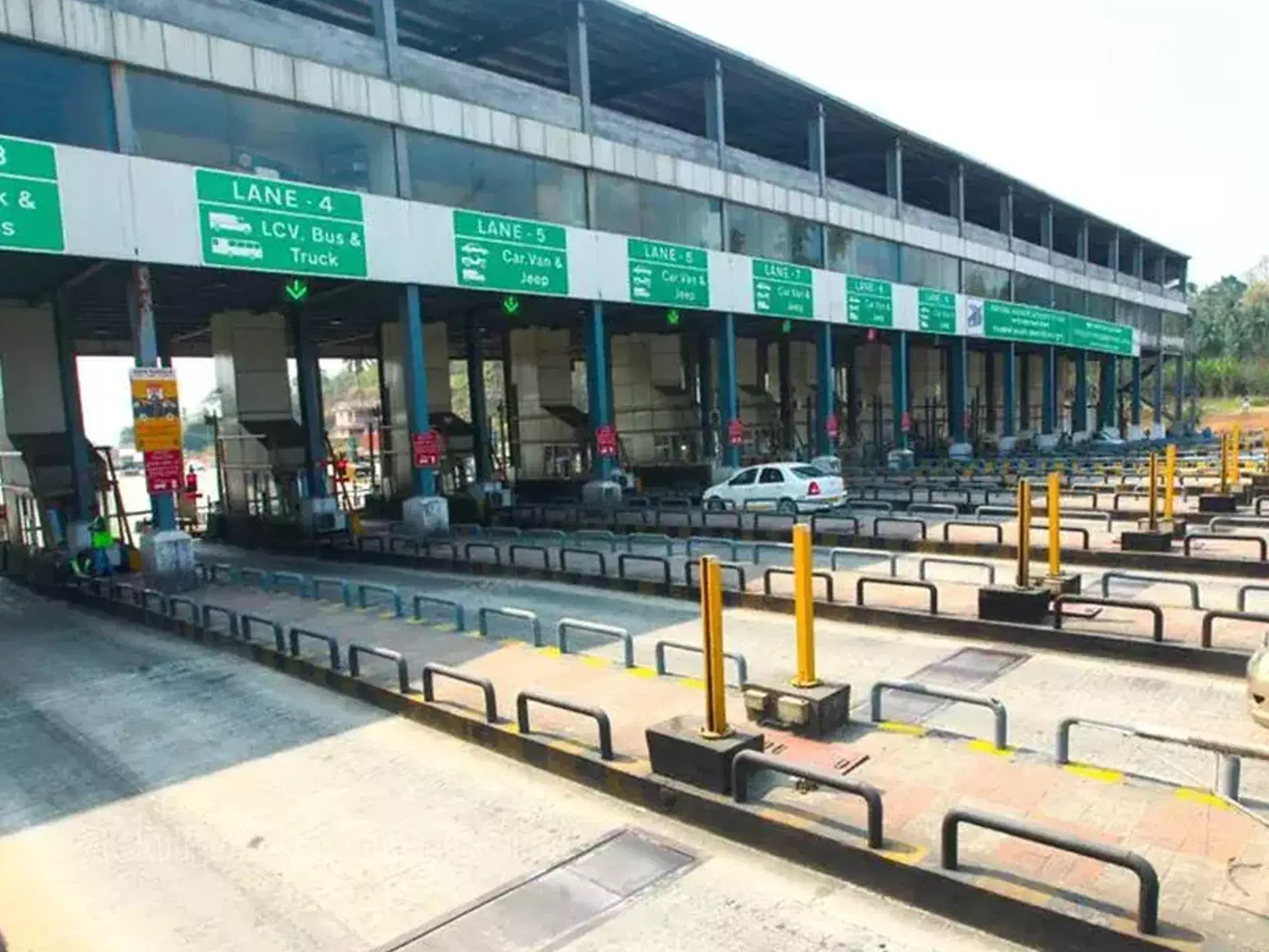 panniangara toll plaza will increase the toll rate from midnight tonight