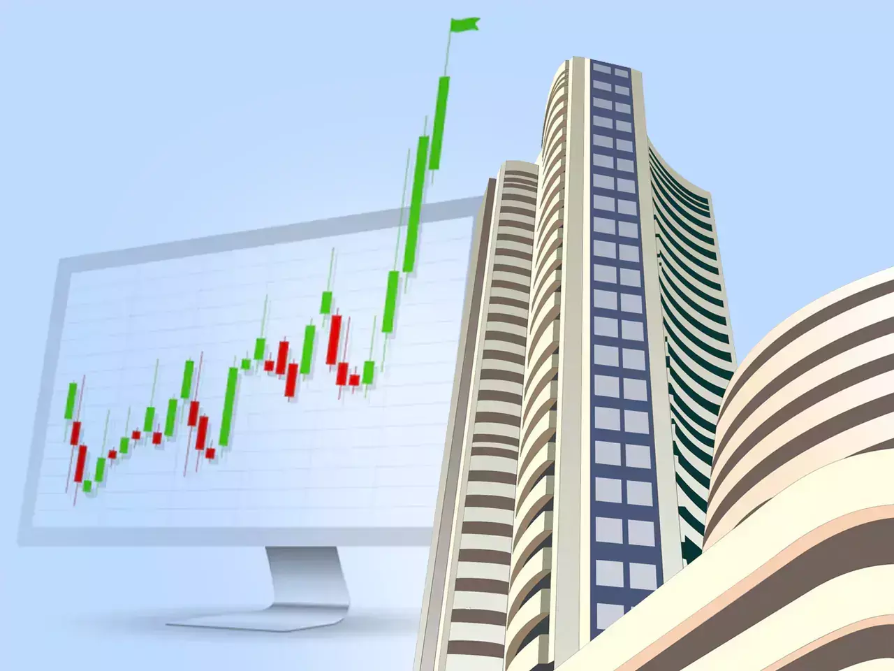 market hits record after exit poll results