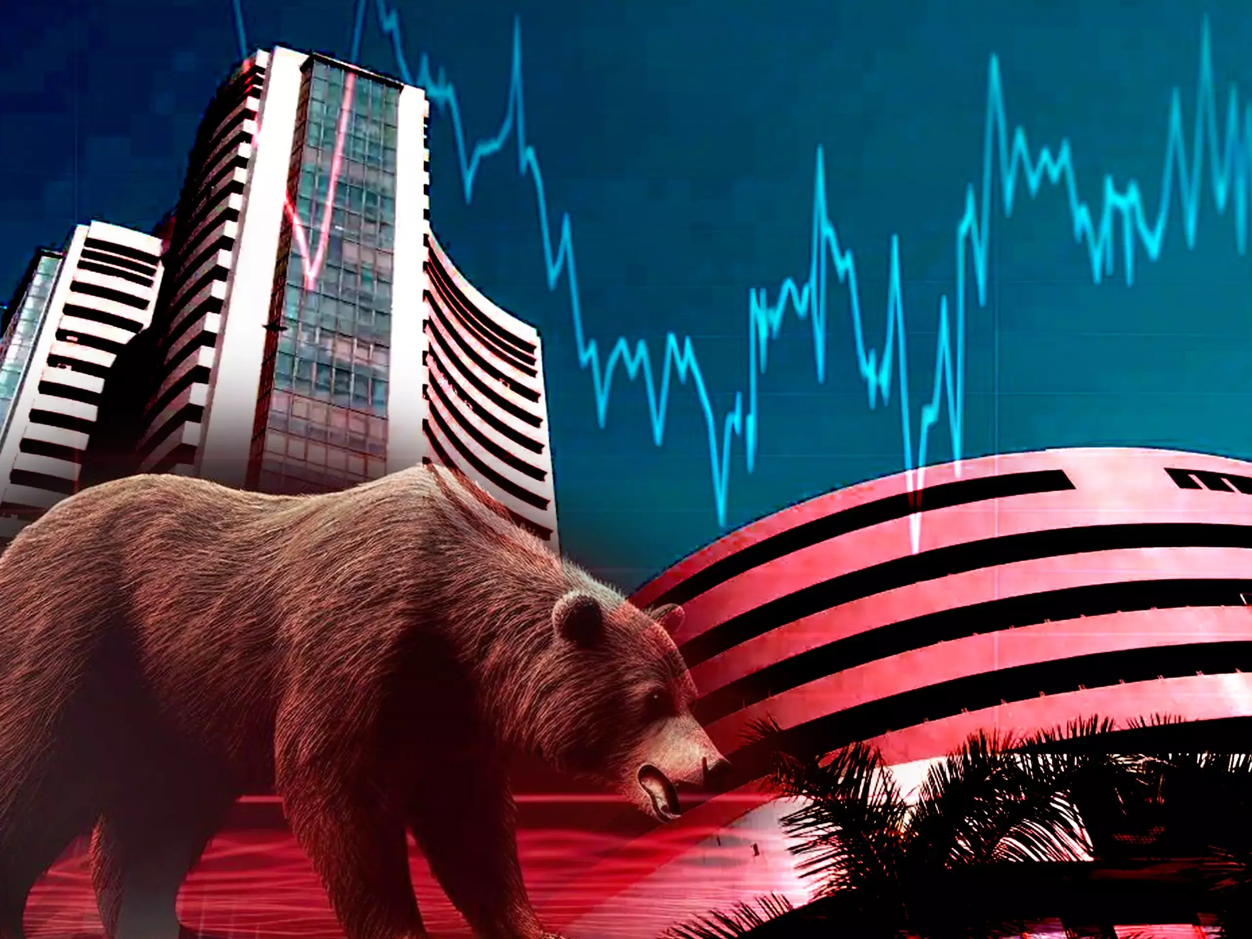 ചാഞ്ചാട്ടങ്ങൾക്കൊടുവിൽ ചുവപ്പണിഞ്ഞ് വിപണി