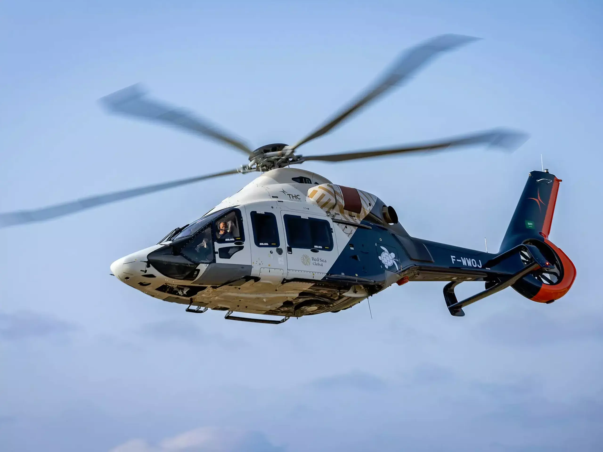 With helicopter manufacturing Private company in India