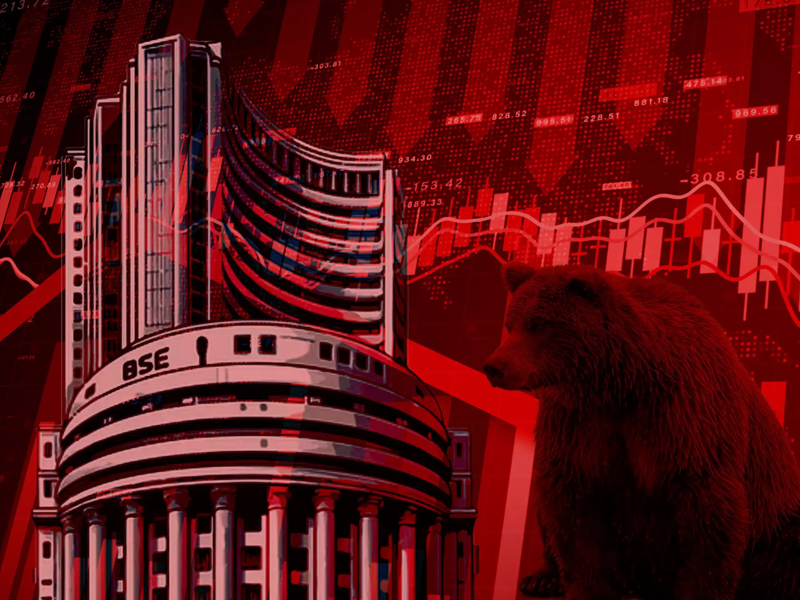 ആഗോള വിപണികളിൽ അനിശ്ചിതത്വം; ചുവപ്പണിഞ്ഞ് ആഭ്യന്തര വിപണി