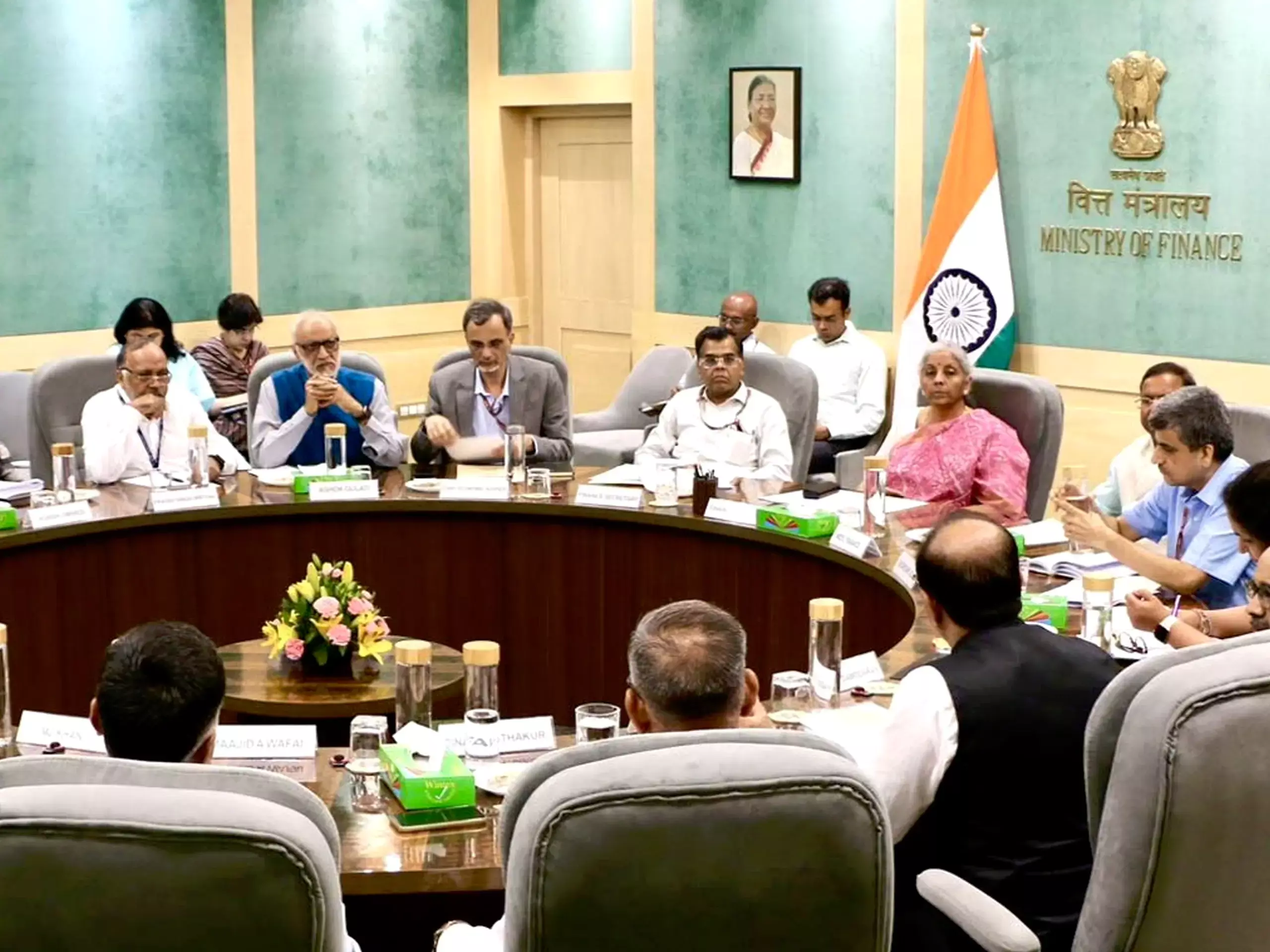 Finance Minister held pre-budget consultation with MSME representatives