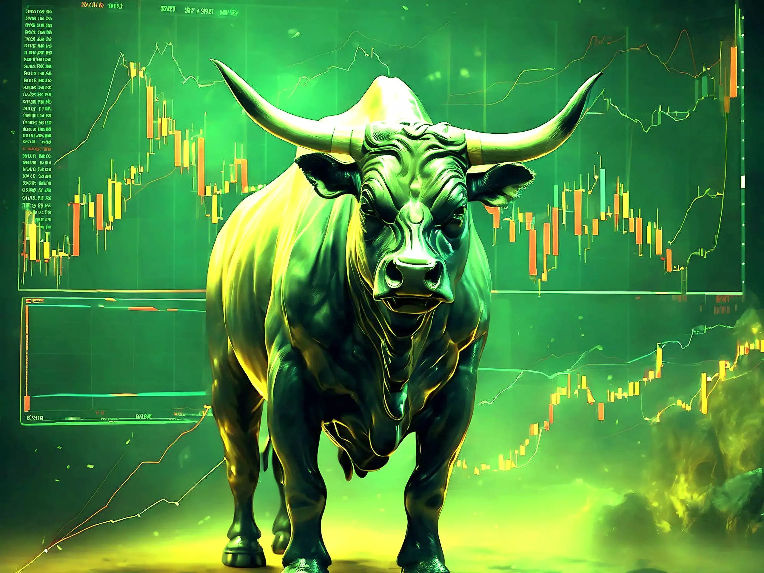 Market ends in the green after swings