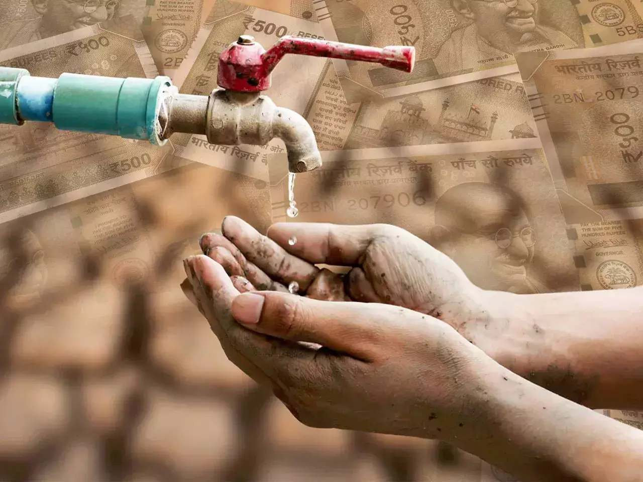 investment is needed to solve water scarcity